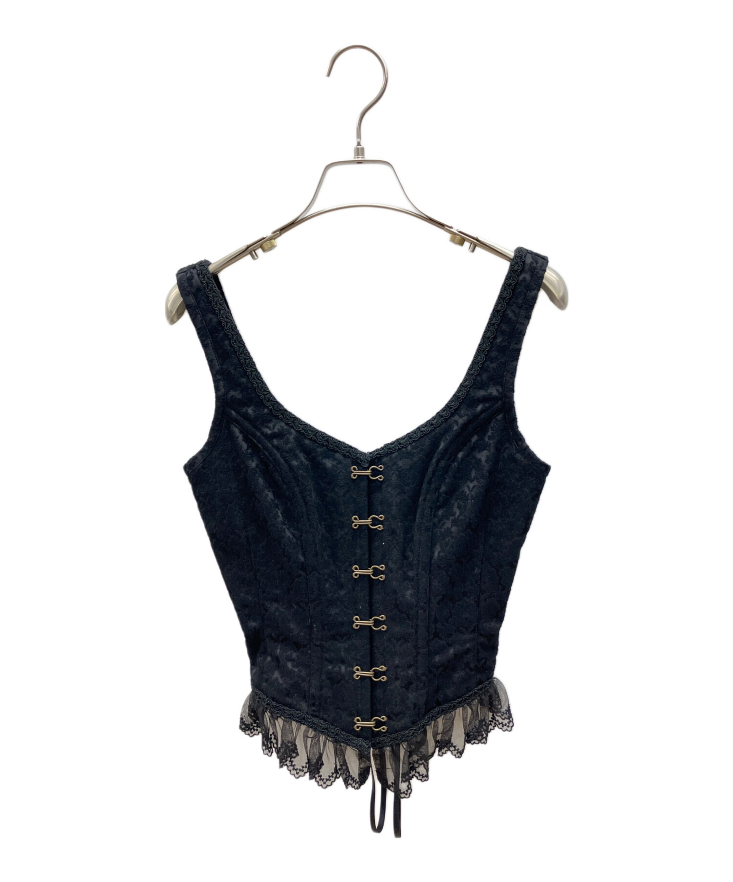 【新品】エクサントリーク黒サテンレースアップオーバーコルセットk-pop衣装 新品】エクサントリーク黒サテンレースアップオーバーコルセットk-pop