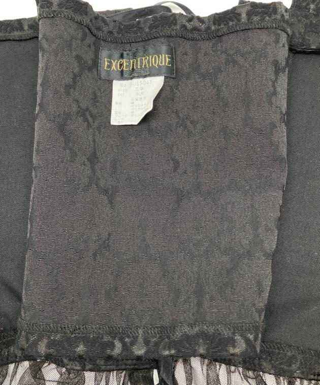 中古・古着通販】EXCENTRIQUE (エクサントリーク) コルセット ブラック