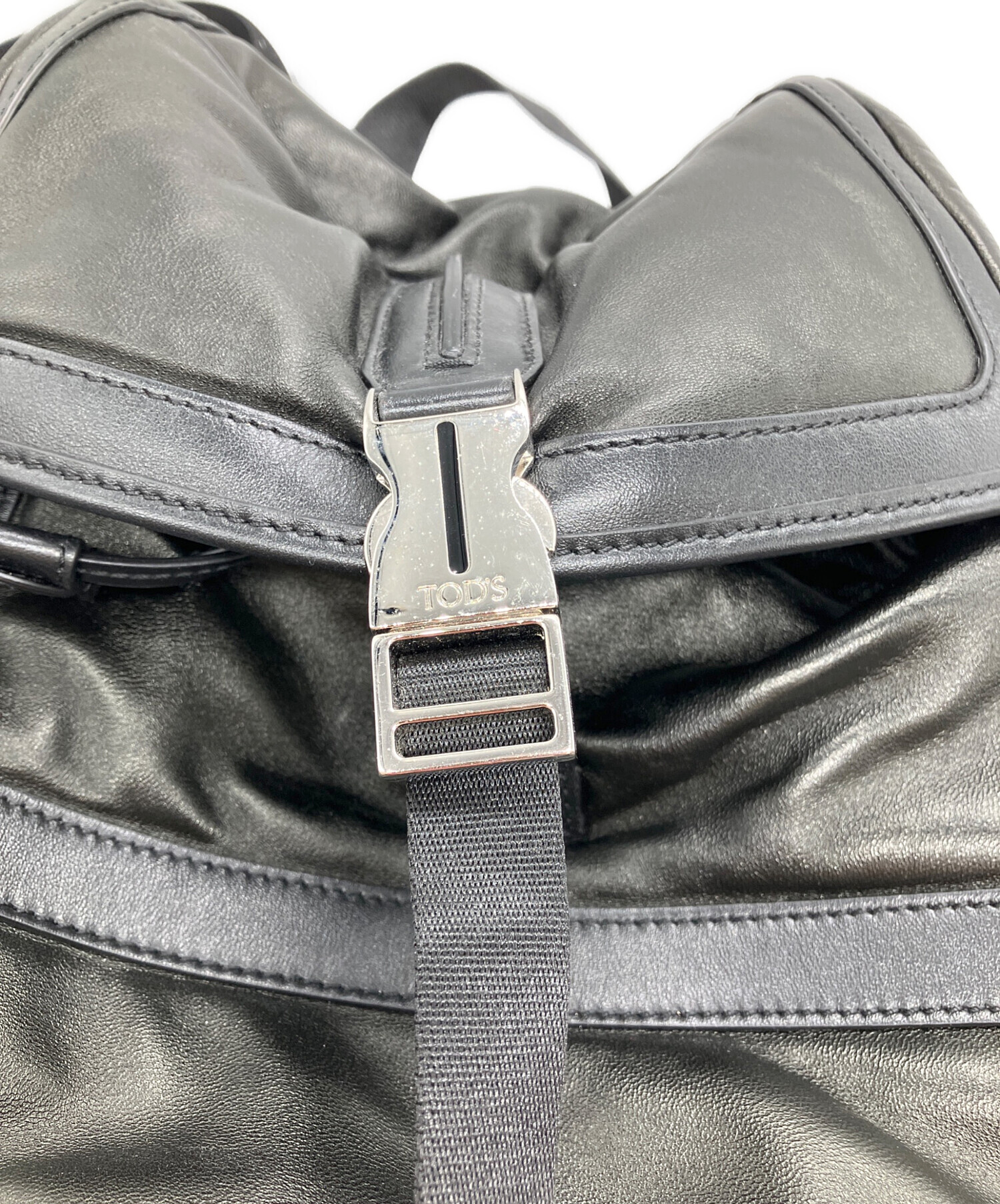 中古・古着通販】TOD'S (トッズ) ラバーペブル レザーリュック