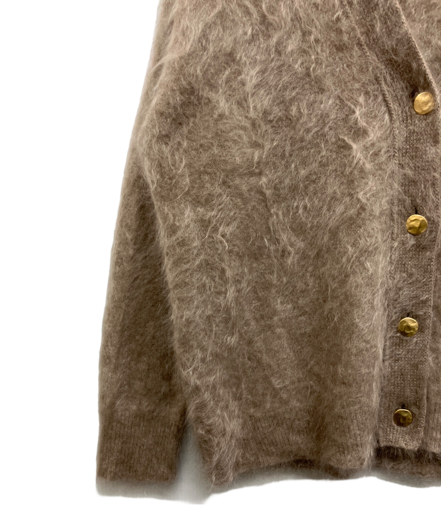 中古・古着通販】NOLLEY'S (ノーリーズ) カシミヤファー加工Vネック