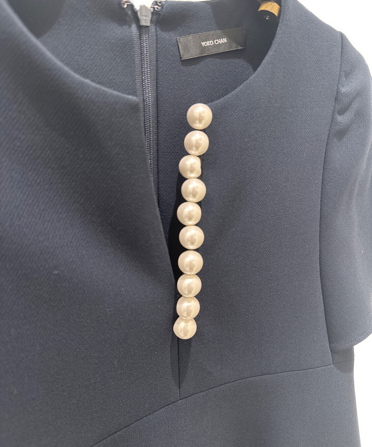 中古・古着通販】YOKO CHAN (ヨーコチャン) フレアスリーブパール