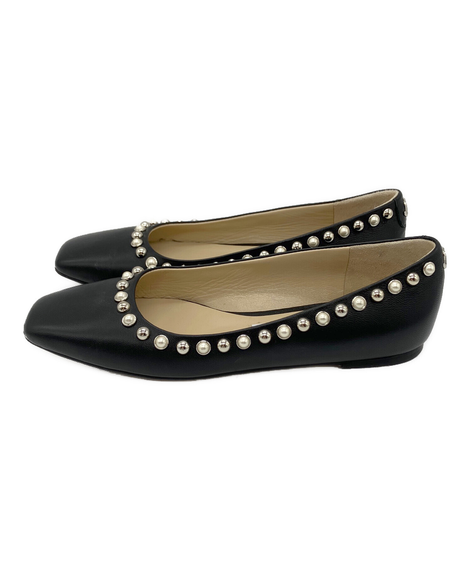 中古・古着通販】JIMMY CHOO (ジミーチュウ) MIRELE スタッズパール