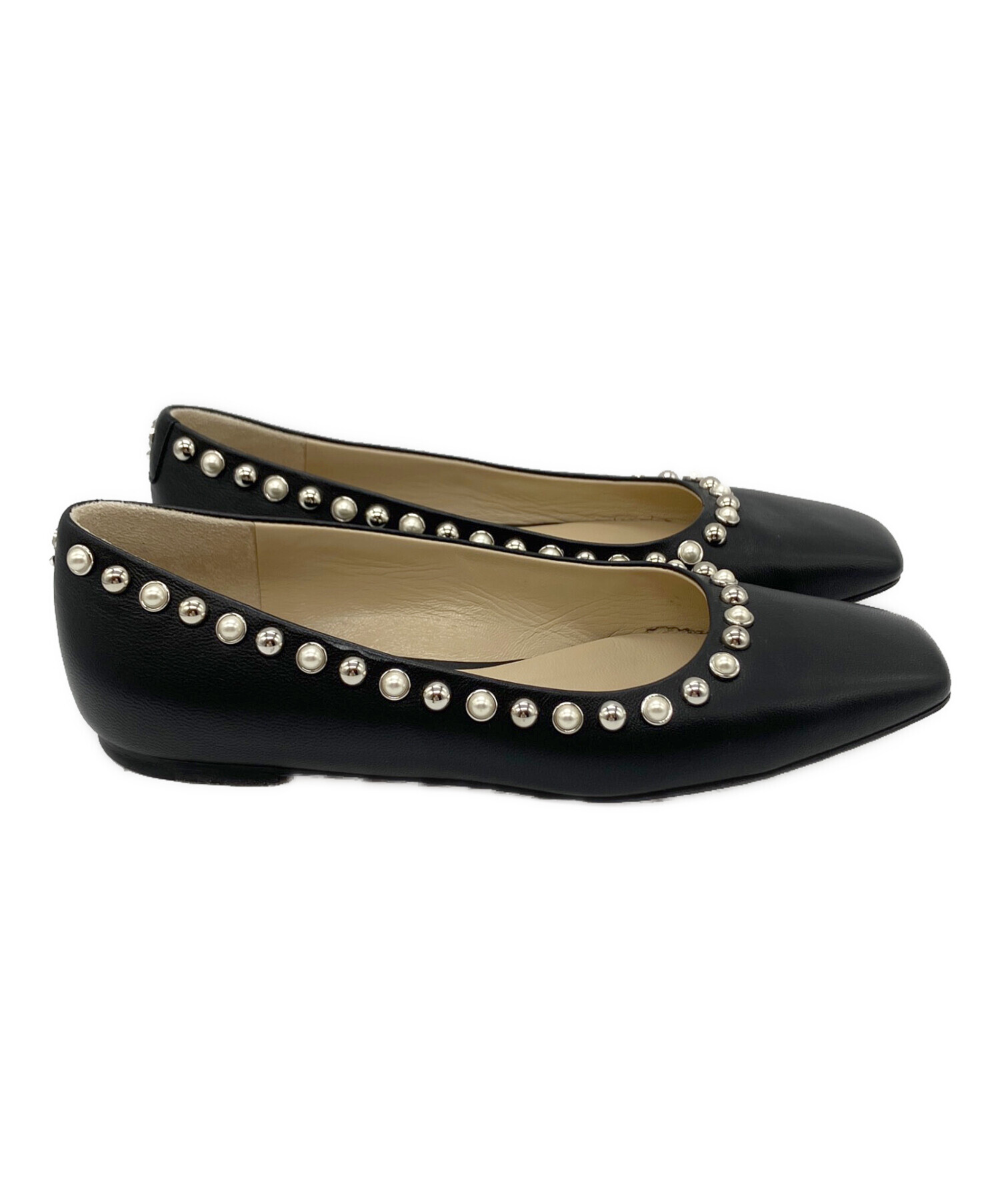 中古・古着通販】JIMMY CHOO (ジミーチュウ) MIRELE スタッズパール