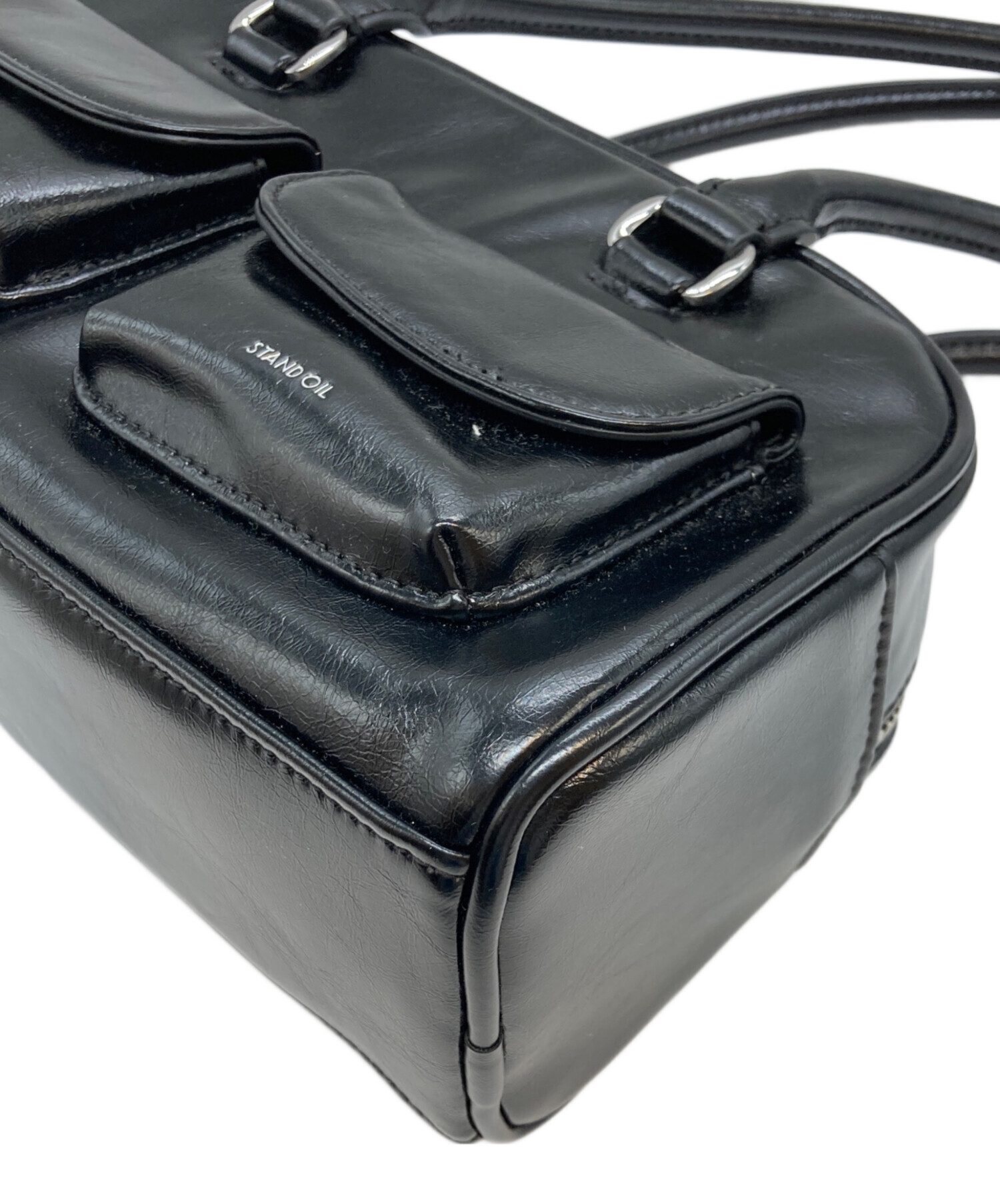 中古・古着通販】STAND OIL (スタンドオイル) CHUBBY BAG ブラック