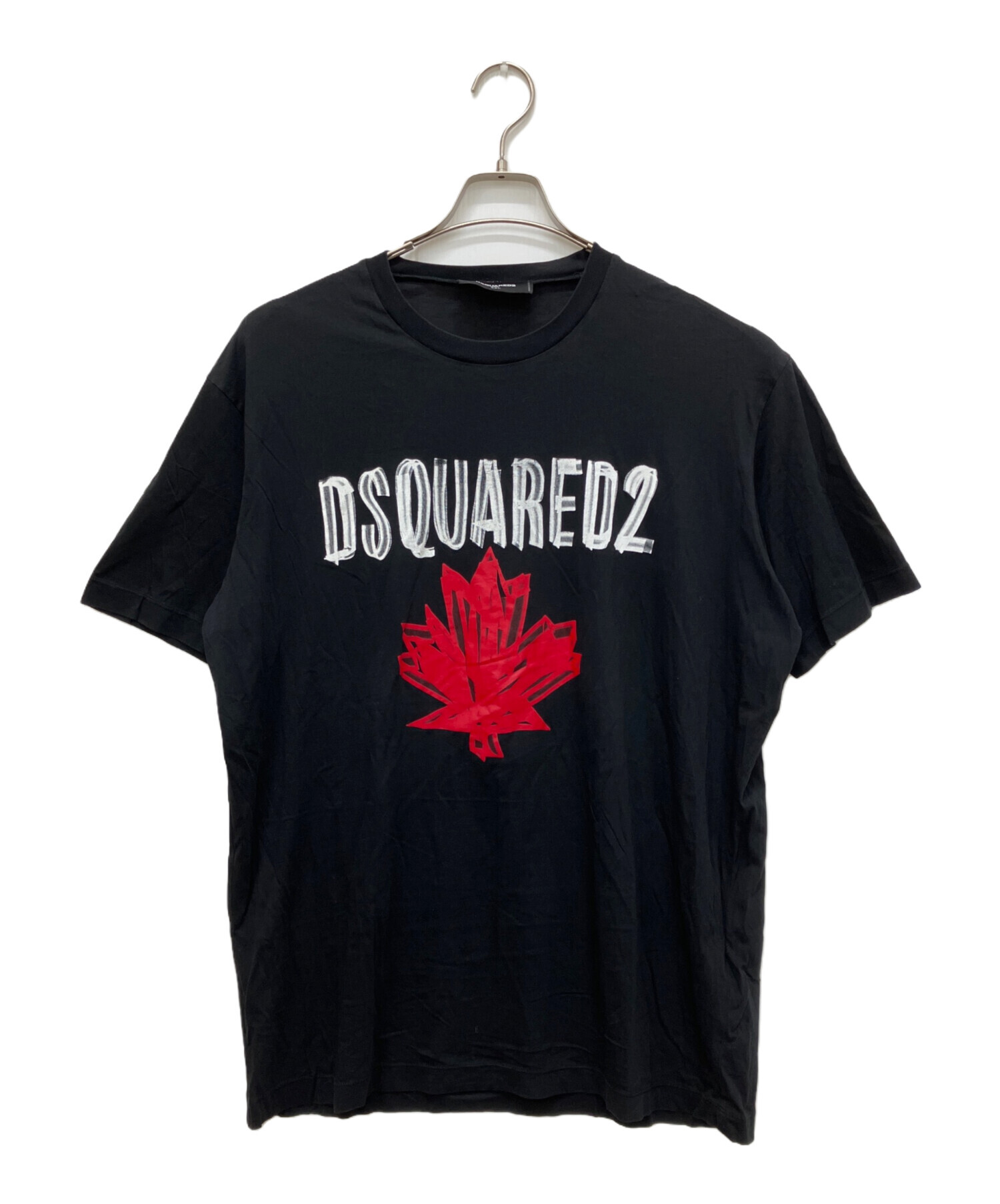 中古・古着通販】DSQUARED2 (ディースクエアード) Tシャツ ブラック 