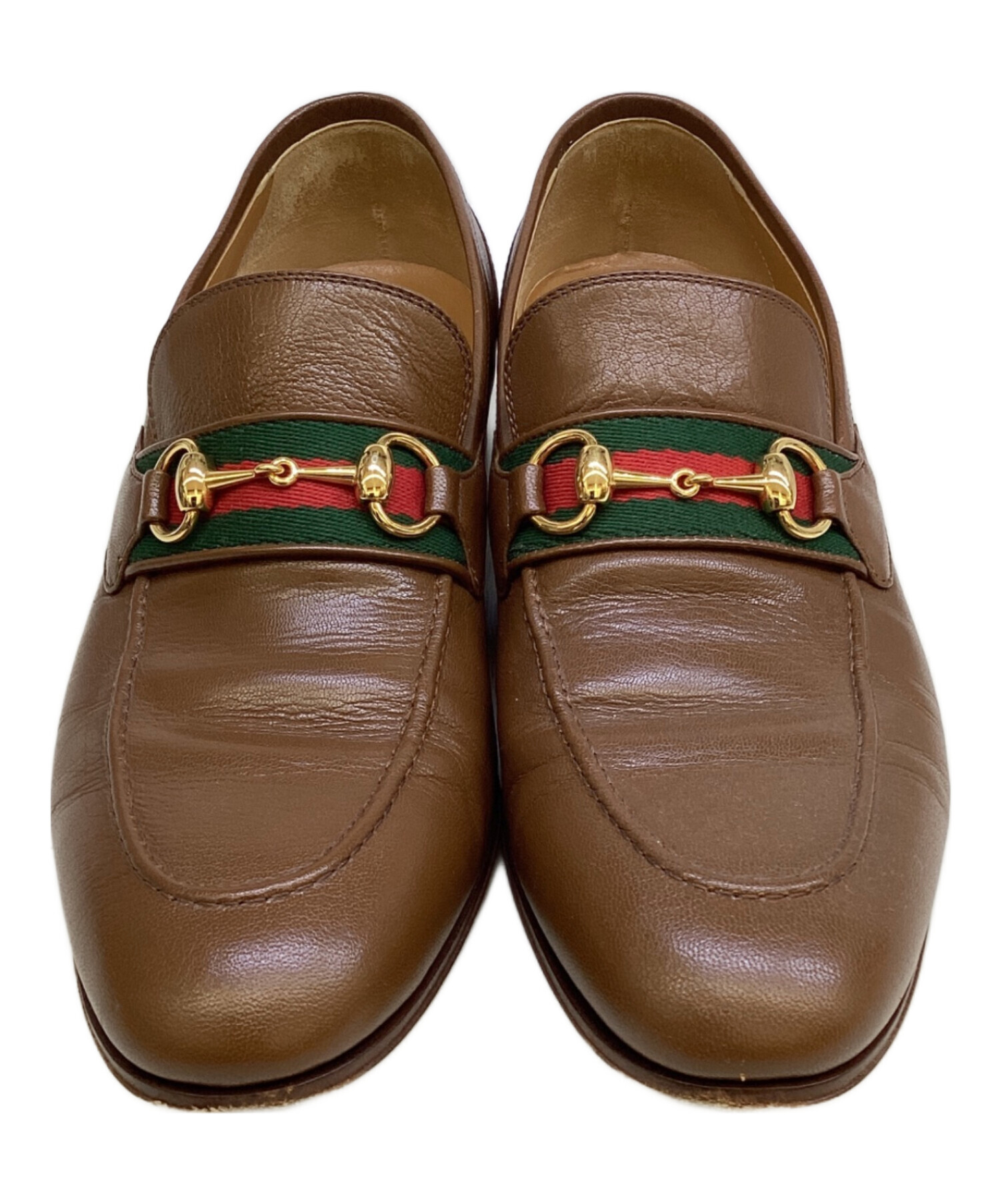 中古・古着通販】GUCCI (グッチ) ホースビットローファー ビット