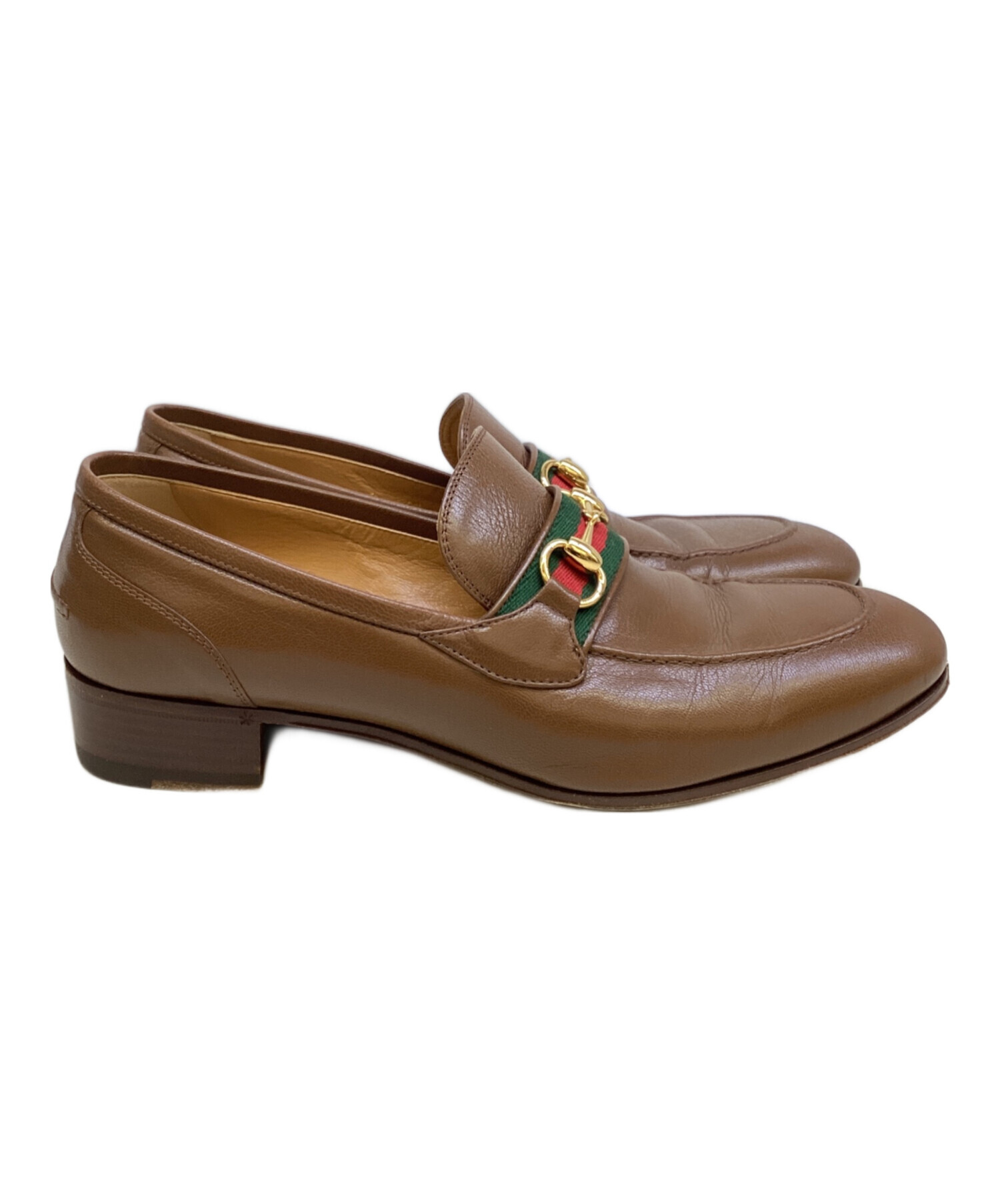 中古・古着通販】GUCCI (グッチ) ホースビットローファー ビット