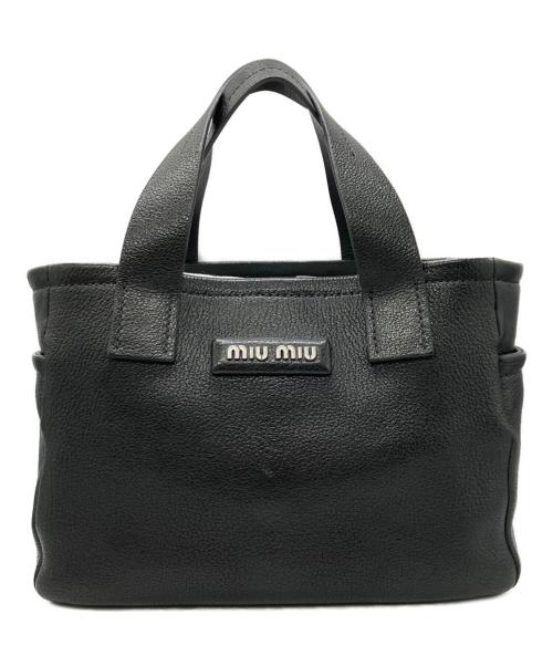 【美品】MIUMIU マドラス　トートバッグ　ハンドバッグ　レザー 中古・古着通販】MIU MIU (ミュウミュウ) マドラスソフト2WAY