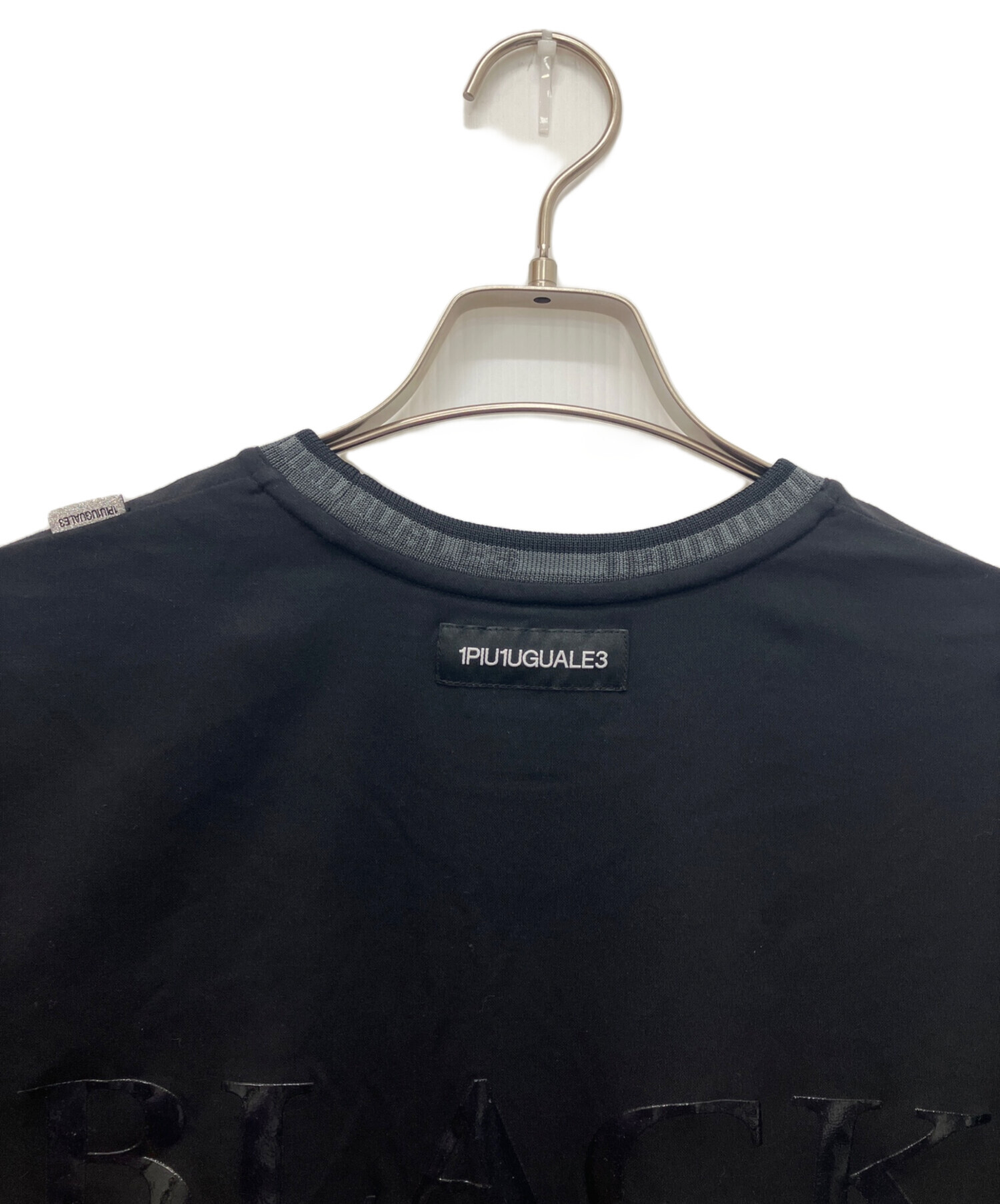 1piu1uguale3 ×THESAINT MAFIA 、CREW L/S、Ⅴ 中古・古着通販】1piu1uguale3 (ウノピュウノウグァーレトレ) THESAINT