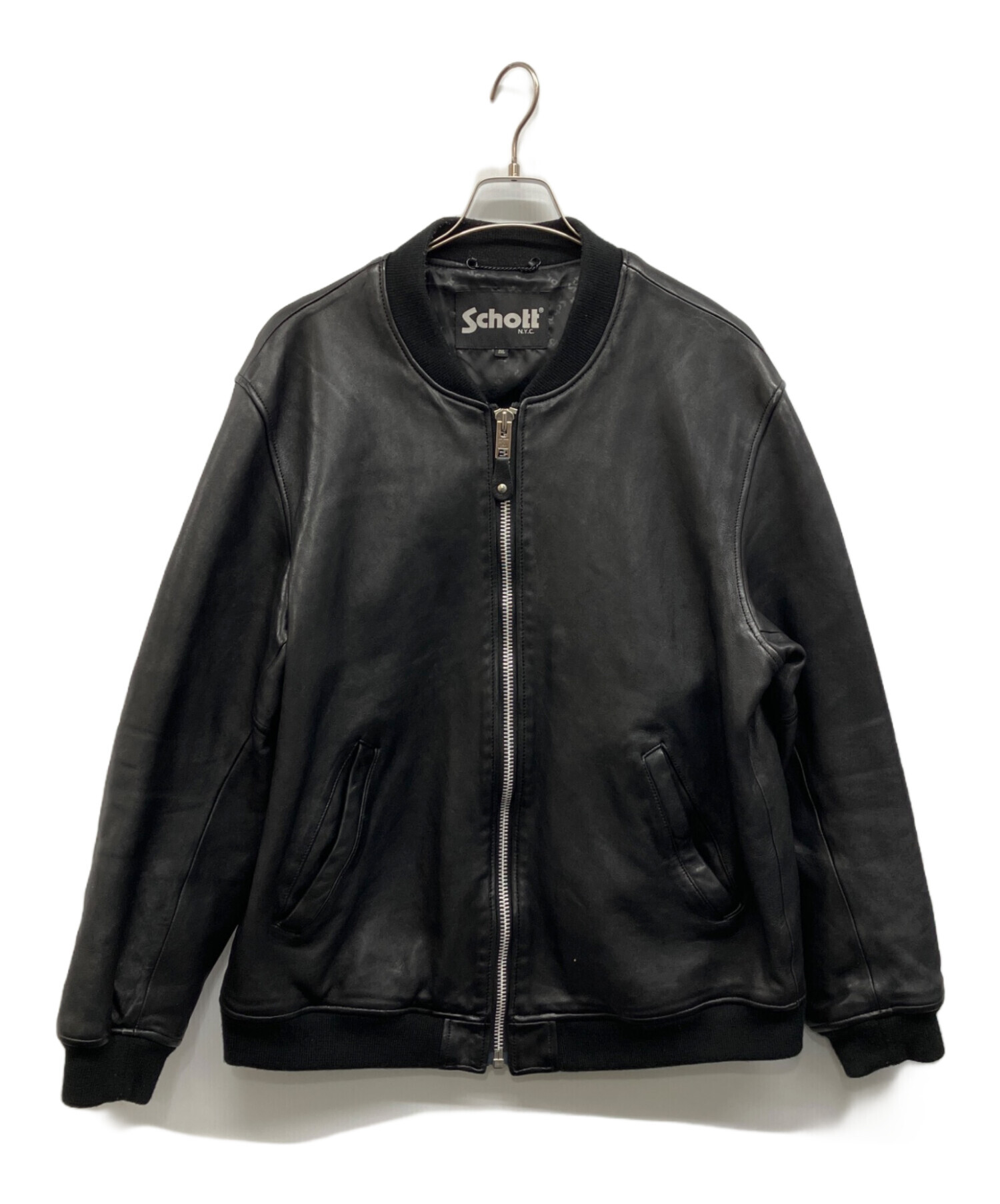 中古・古着通販】Schott (ショット) LEATHER JACKET 