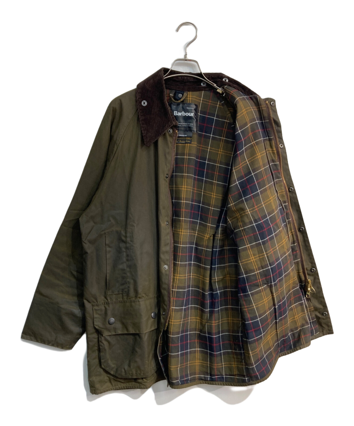 【美品2ワラント】英国製　Beaufort navy c40 00年代 イングランド製 Barbour バブアー BEAUFORT 88'Barbour