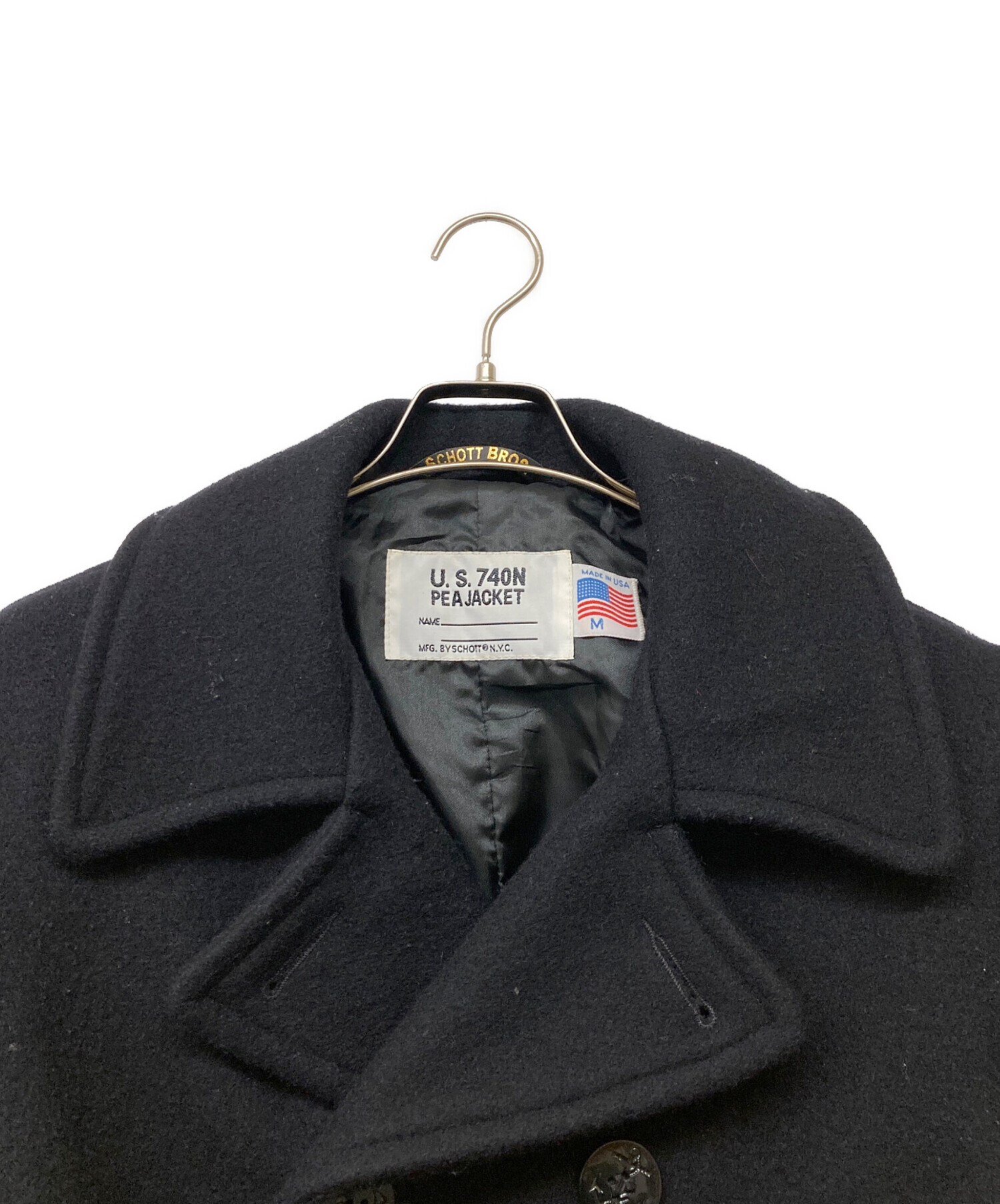 中古・古着通販】U.S.740N PEA JACKET Schott (ショットピーコート) P