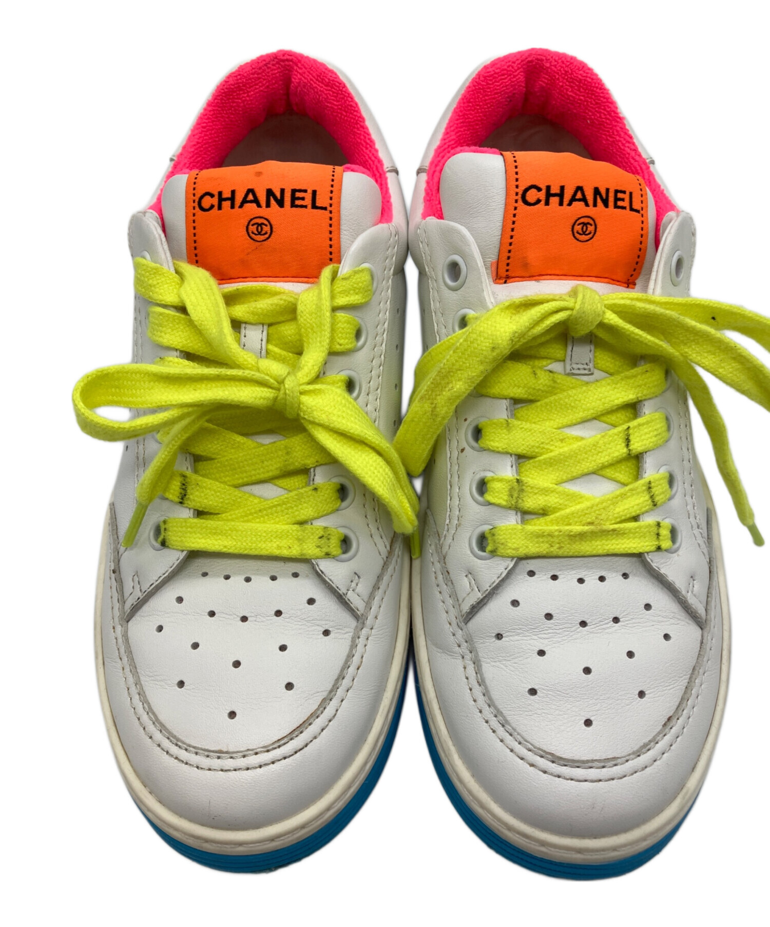 中古・古着通販】CHANEL (シャネル) スニーカー マルチカラー サイズ