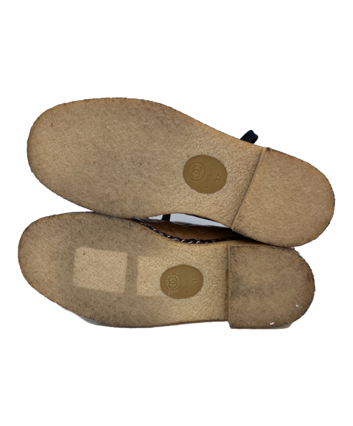 中古・古着通販】CHANEL (シャネル) シューズ ブラウン サイズ:SIZE 37