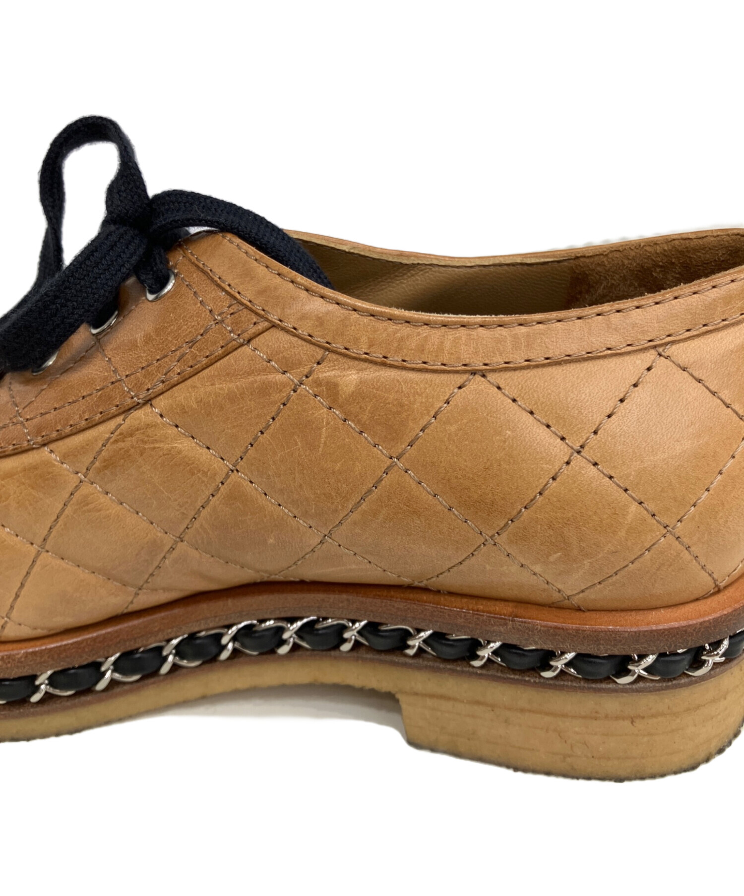 中古・古着通販】CHANEL (シャネル) シューズ ブラウン サイズ:SIZE 37