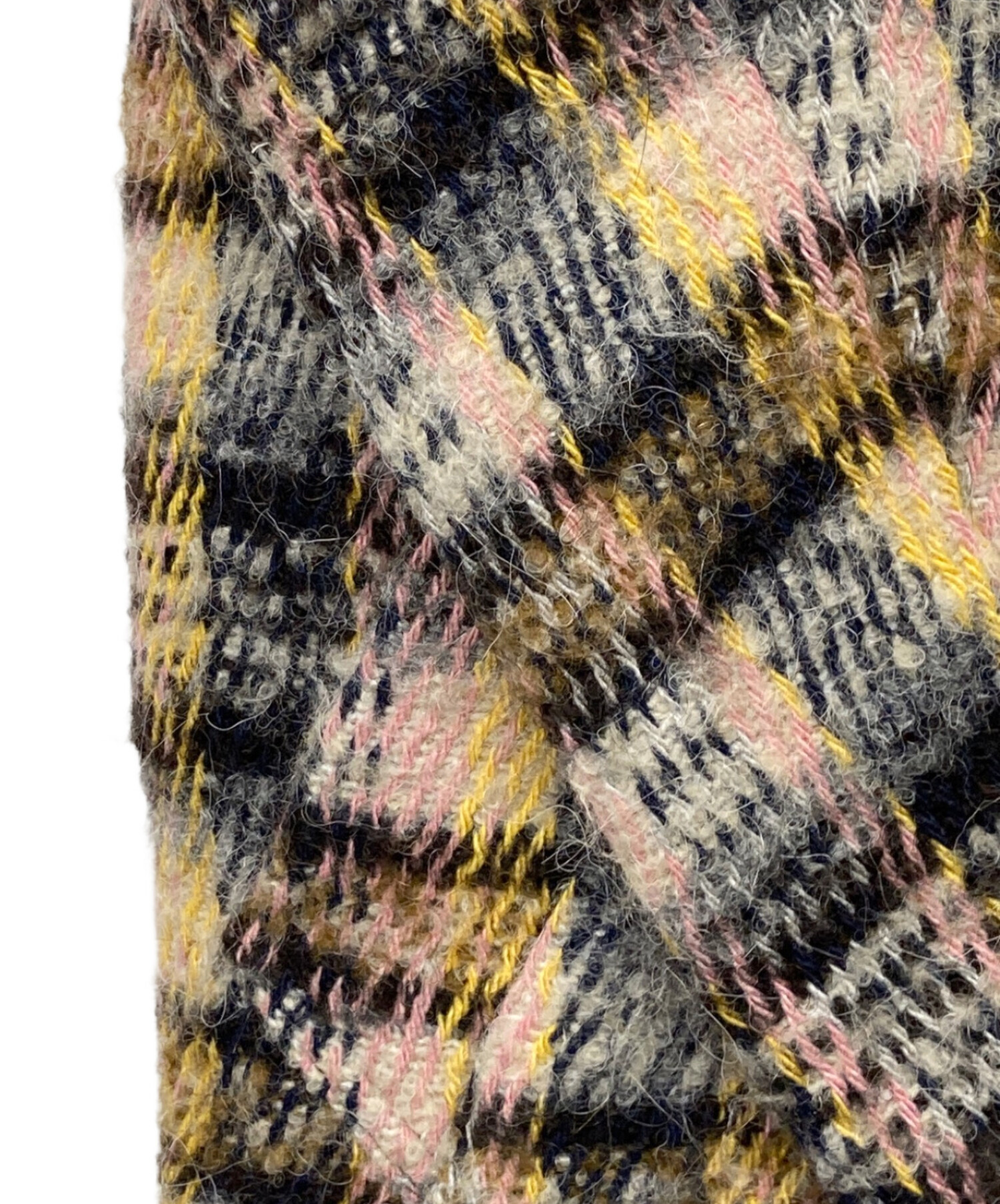 中古・古着通販】IENA (イエナ) 22AW GIOLICAチェックシャギーコート