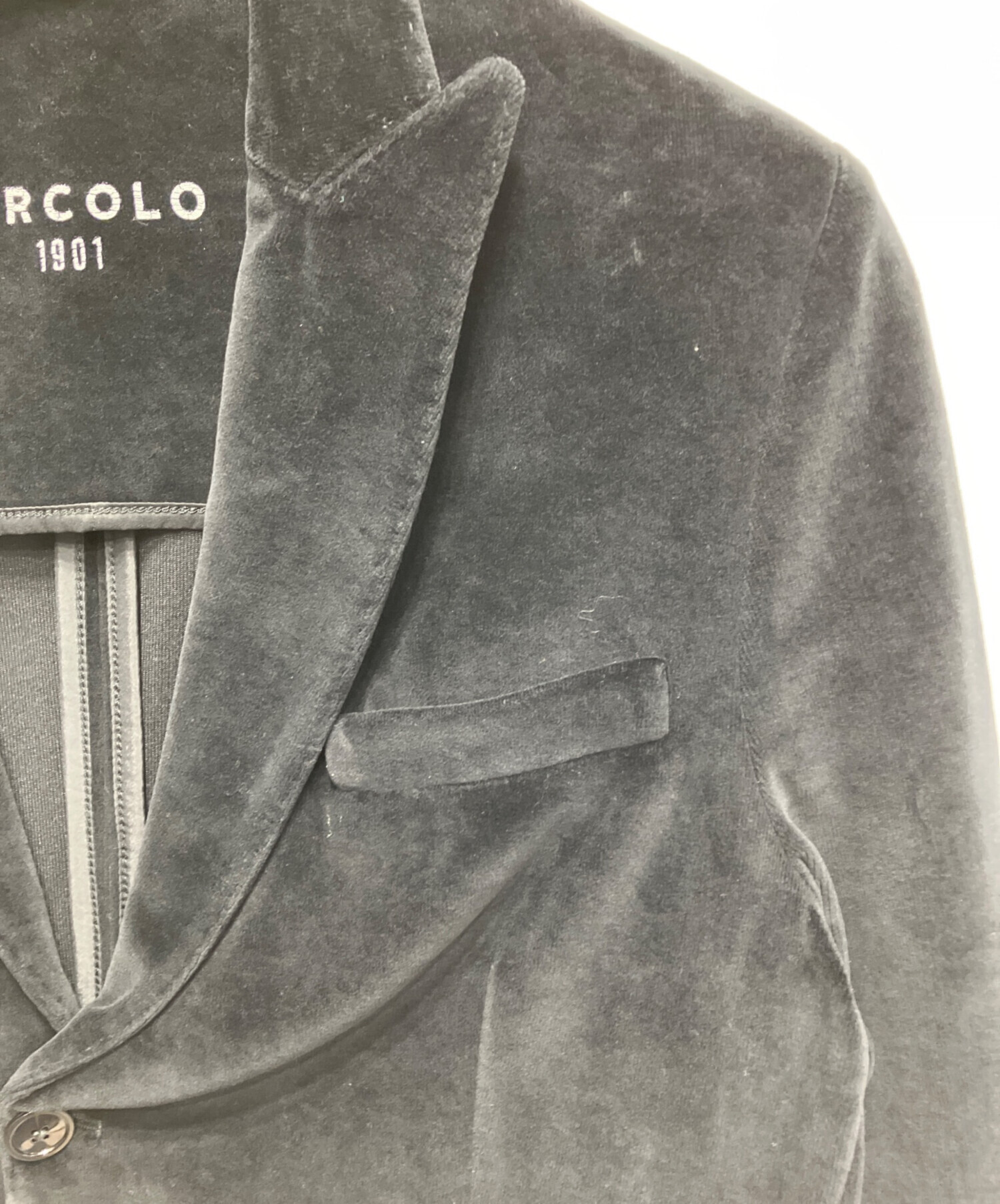 中古・古着通販】Circolo 1901 (チルコロ1901) ベロアテーラード