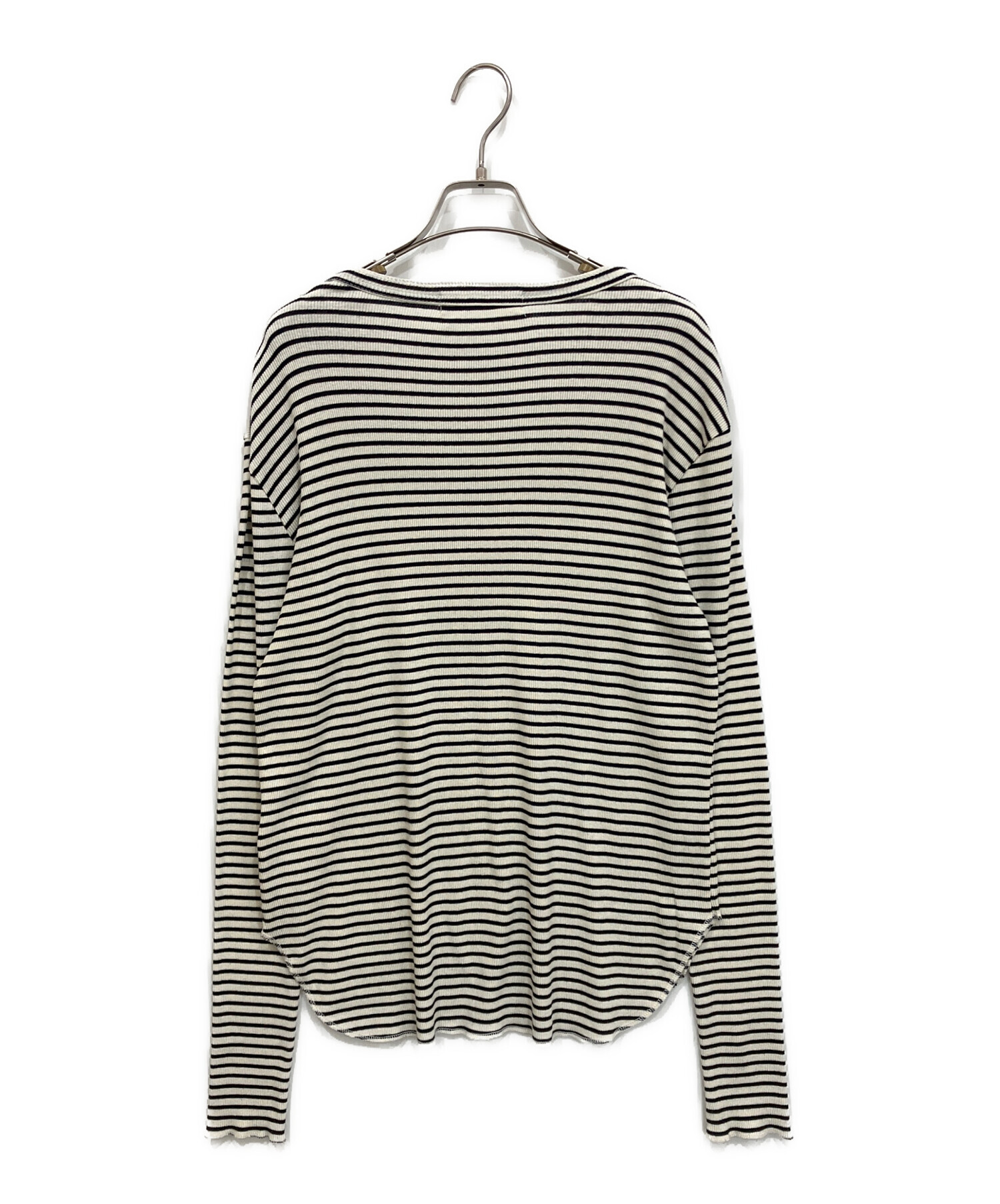 アパルトモン RIB LONGSLEEVE T-SHIRT 中古・古着通販】L'appartement (アパルトモン) BORDER RIB LONGSLEEVE