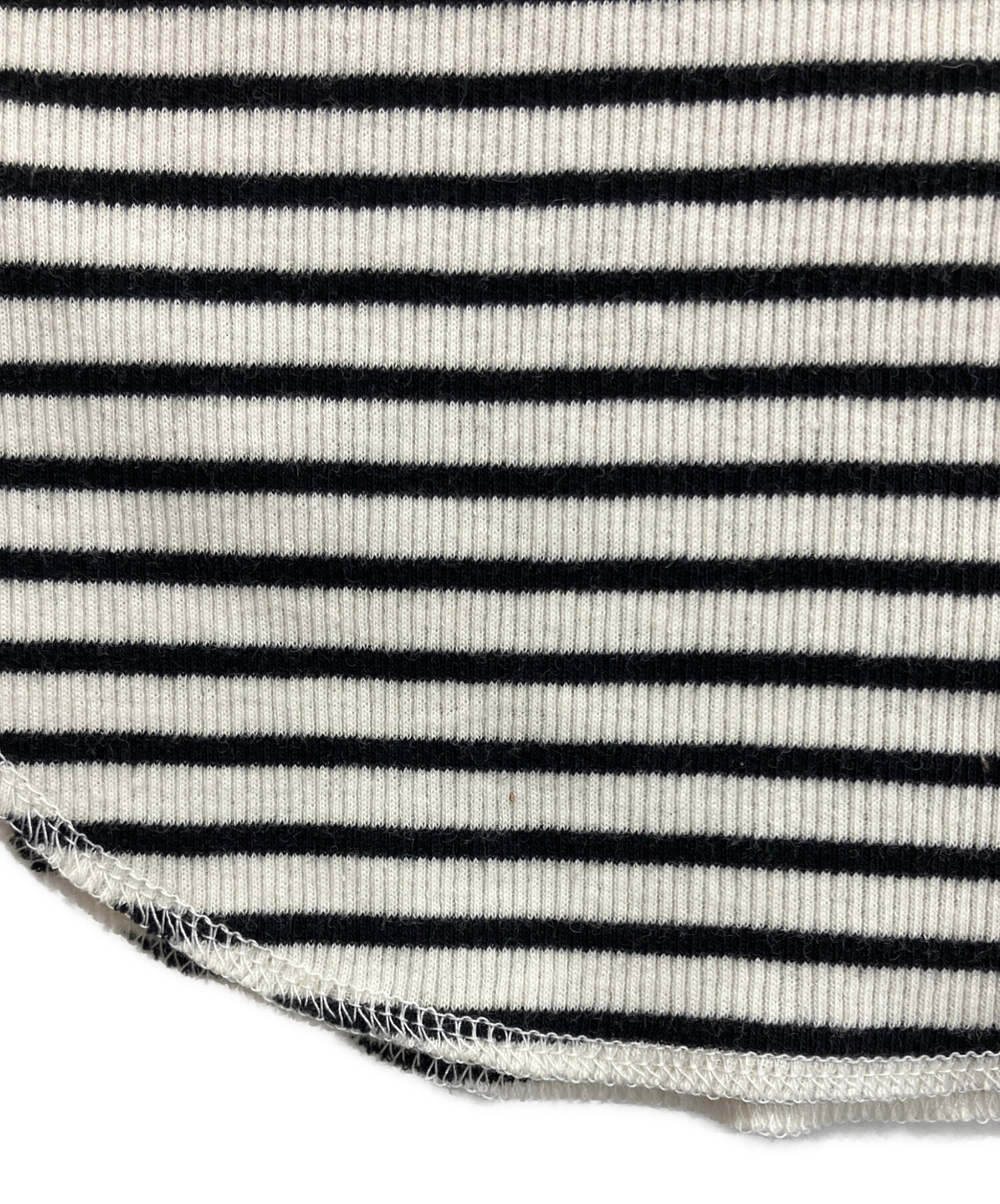 中古・古着通販】L'appartement (アパルトモン) BORDER RIB LONGSLEEVE