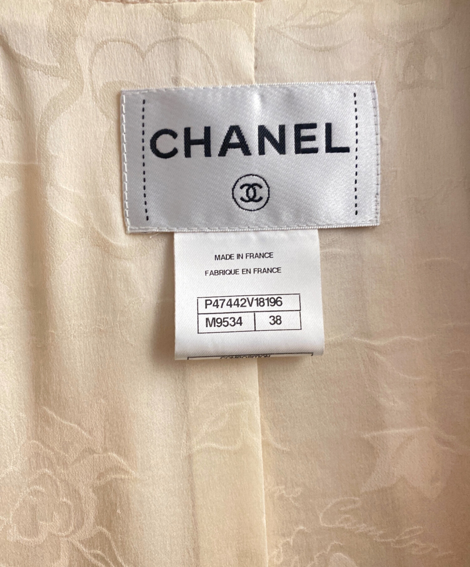 中古・古着通販】CHANEL (シャネル) ツイードスタンドカラージャケット 