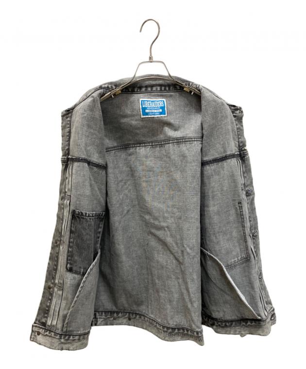 中古・古着通販】Liberaiders (リベレイダース) BLEACHED DENIM JACKET