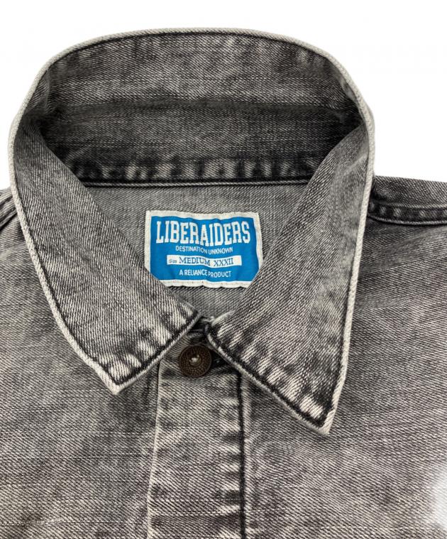 中古・古着通販】Liberaiders (リベレイダース) BLEACHED DENIM JACKET