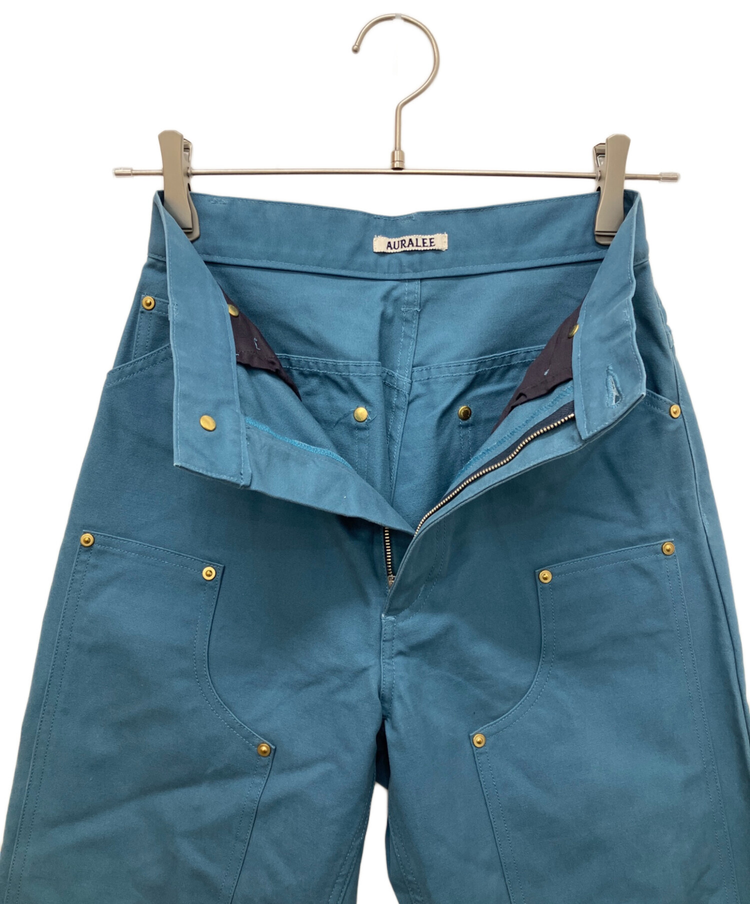 中古・古着通販】AURALEE (オーラリー) COTTON OILED CANVAS PANTS