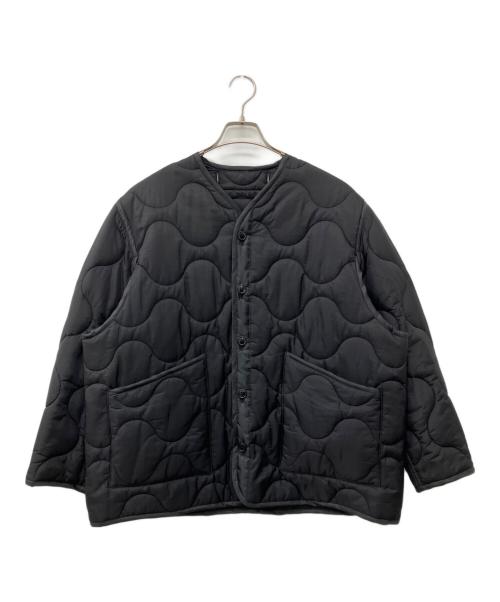 中古・古着通販】HYKE (ハイク) QUILTED LINER JACKET ブラック サイズ
