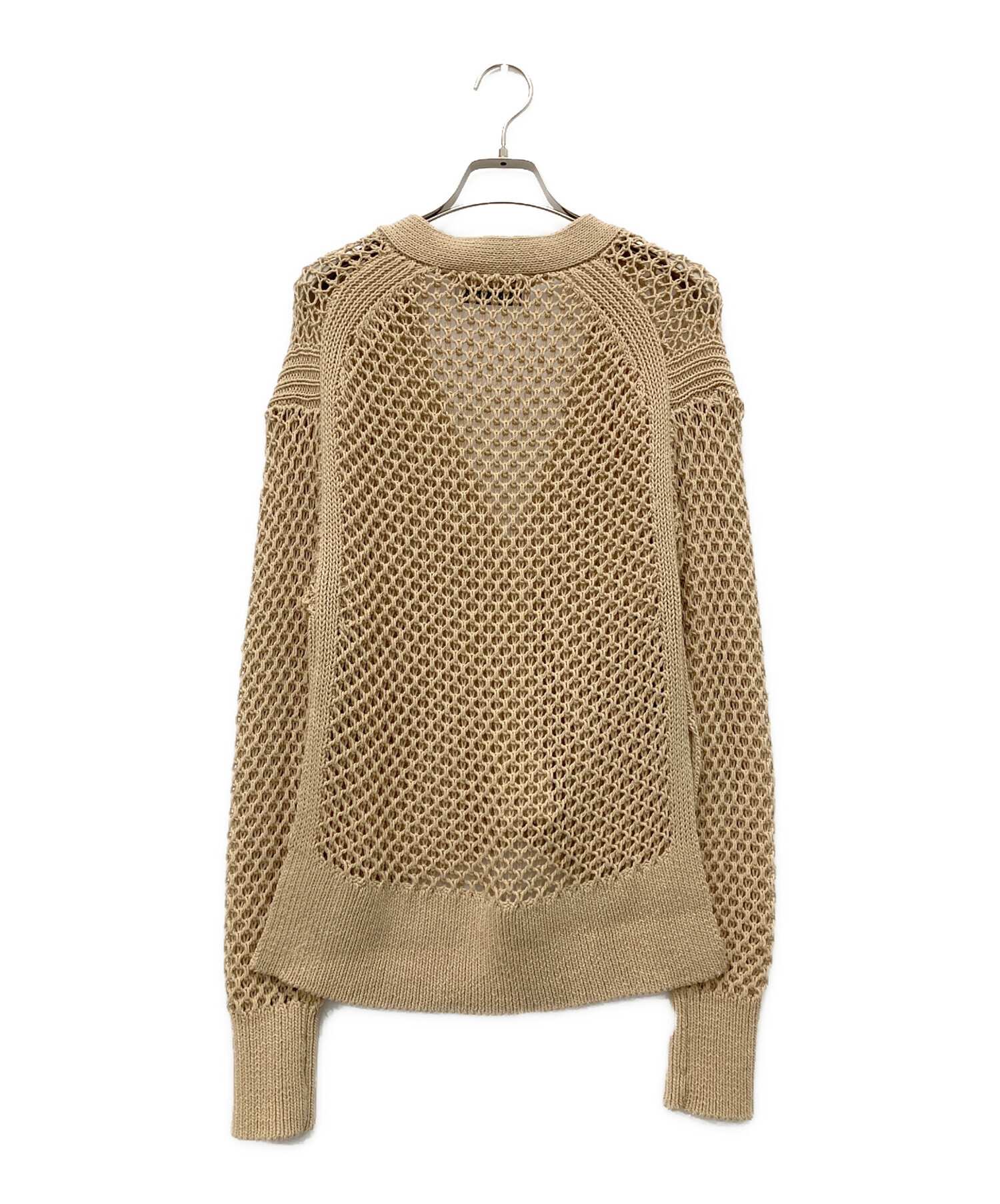 three dots スリードッツ カーディガン S 白 【古着】【中古】【送料無料】 three dots - three dots スリードッツ カーディガン S グレー 【古着