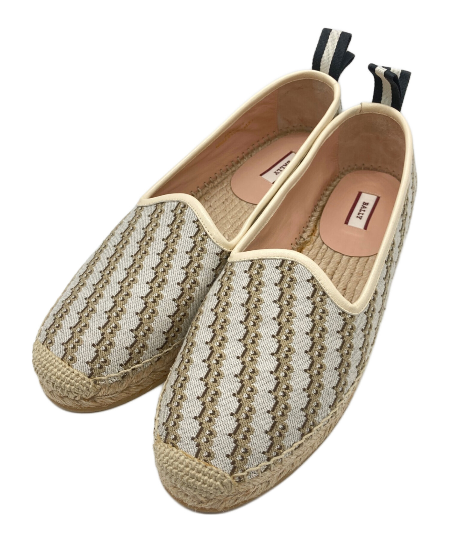 中古・古着通販】BALLY (バリー) シグネチャーBBプリントパンプス