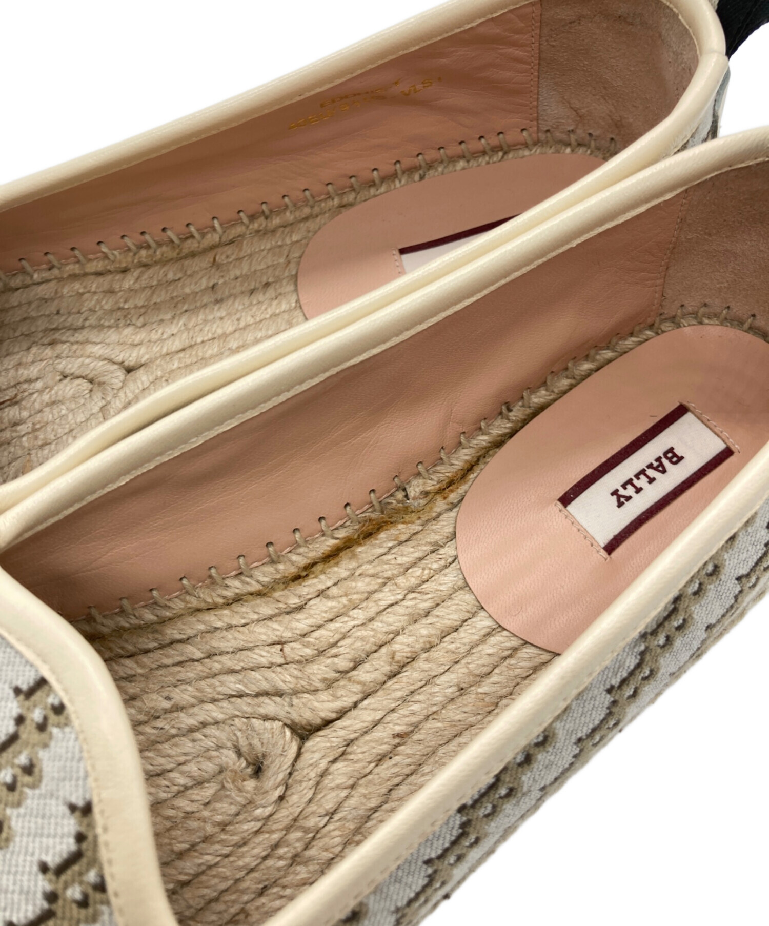 中古・古着通販】BALLY (バリー) シグネチャーBBプリントパンプス