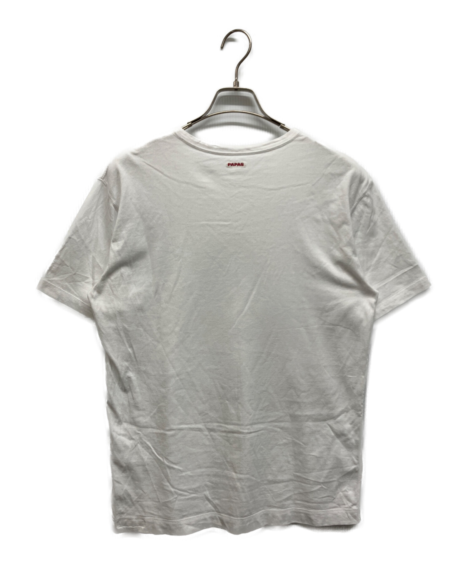 中古・古着通販】PAPAS (パパス) PAPAS ベアジャズTシャツ ホワイト