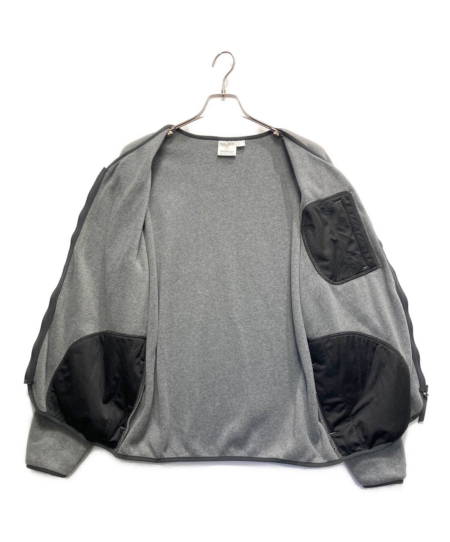 中古・古着通販】GRAMICCI (グラミチ) FLEECE CARDIGAN ZIP-UP グレー