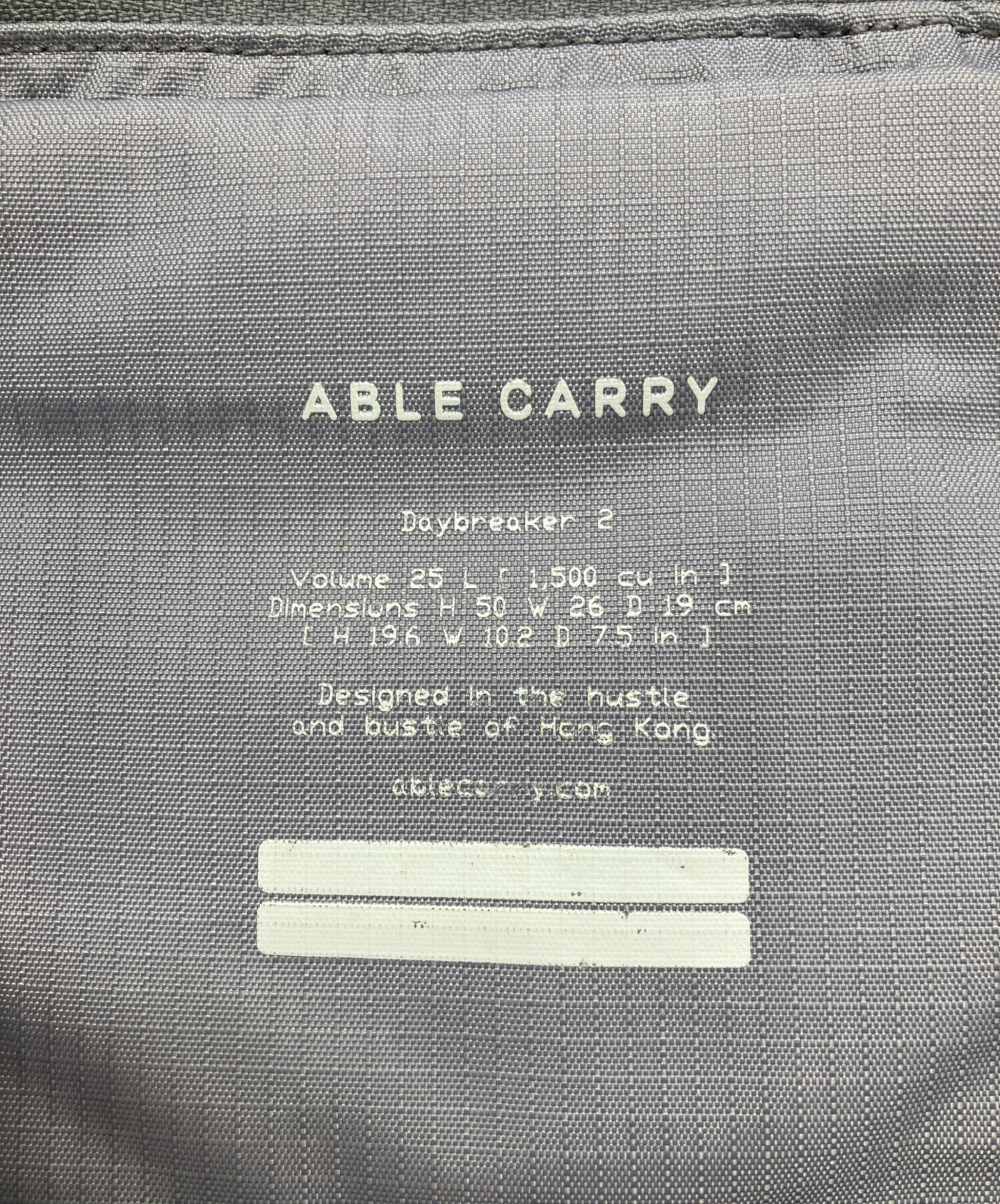 中古・古着通販】ABLE CARRY (エイブルキャリー) Daybreaker 2 
