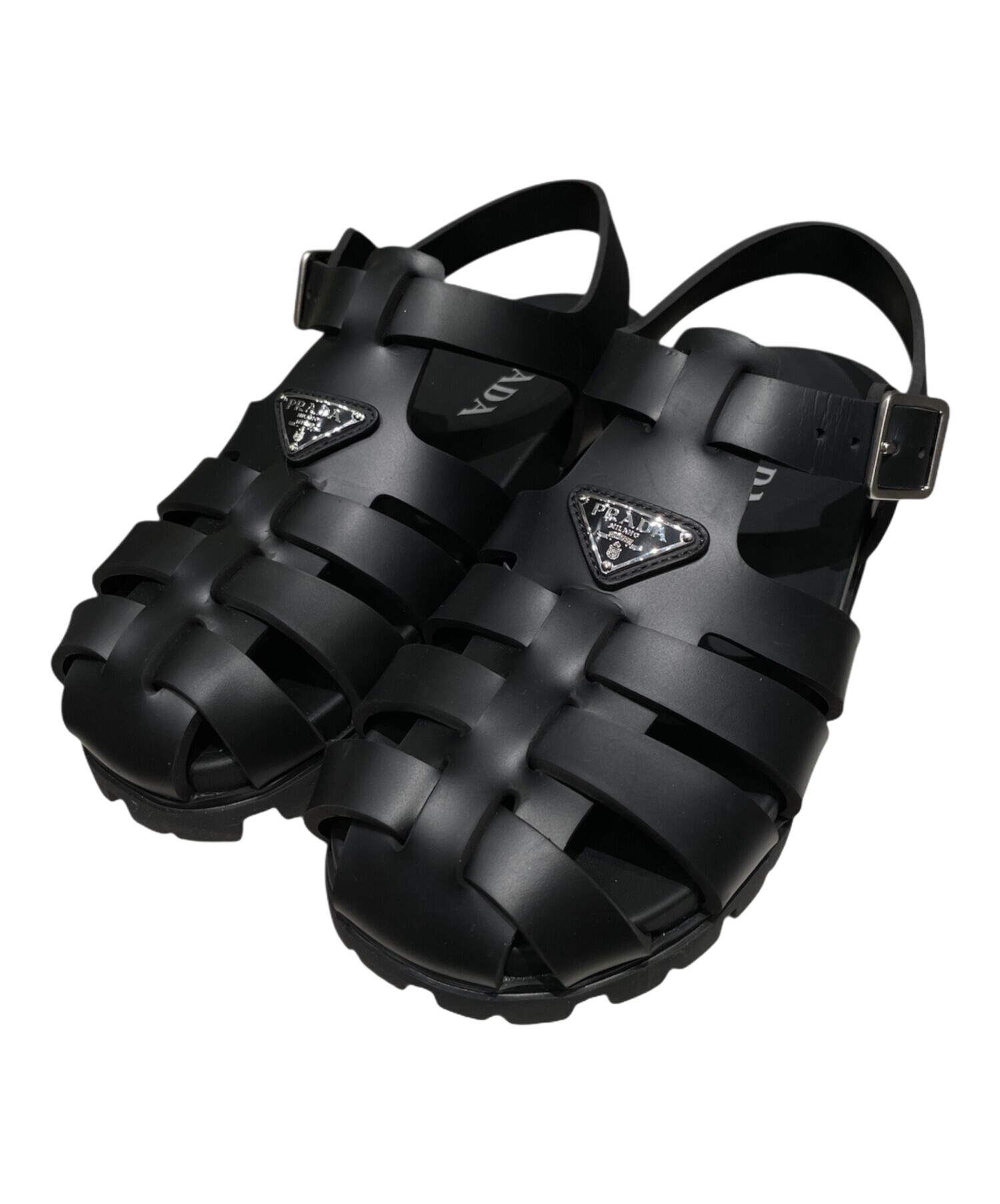 中古・古着通販】PRADA (プラダ) トライアングルロゴフィッシャーマン