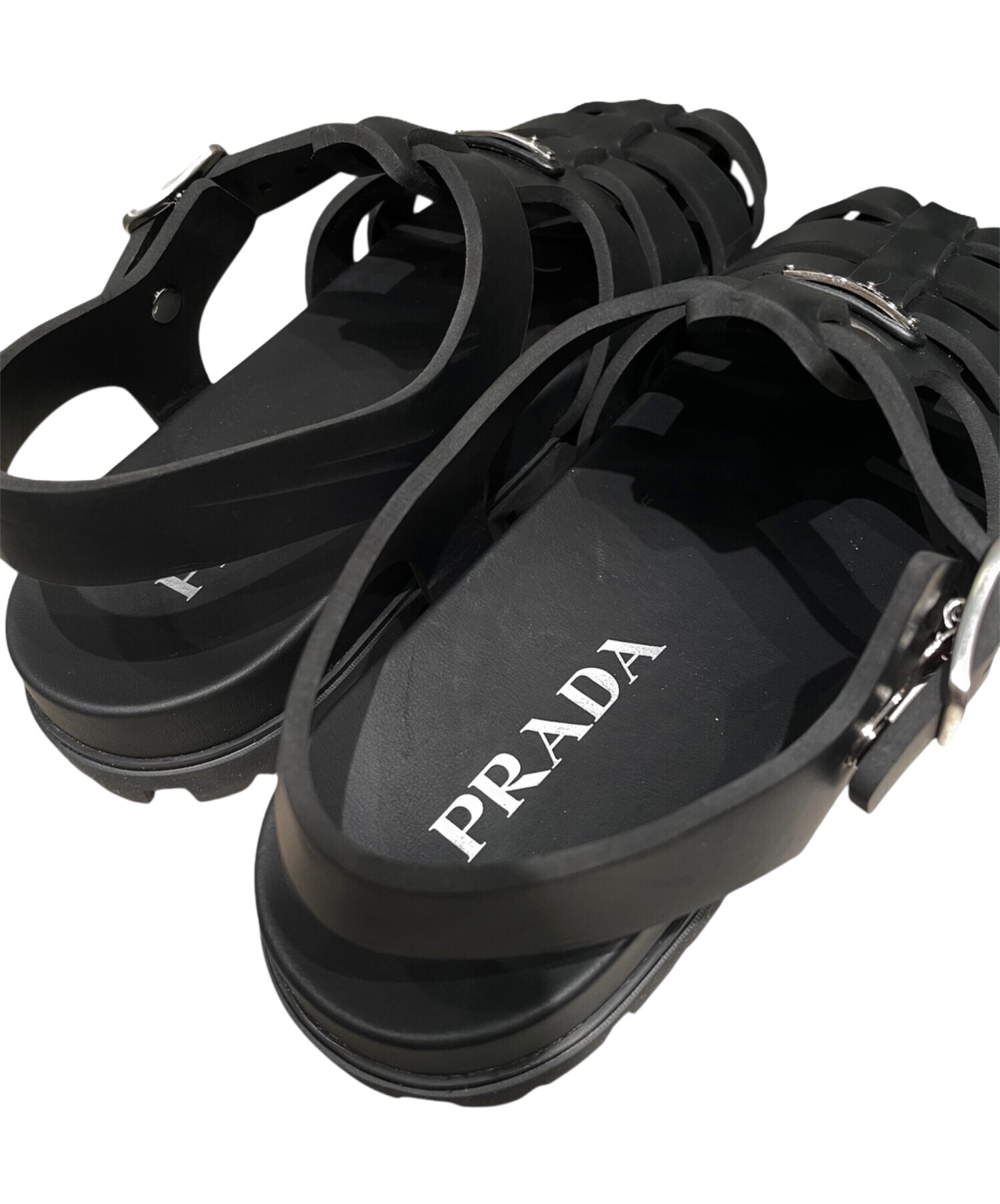 中古・古着通販】PRADA (プラダ) トライアングルロゴフィッシャーマン