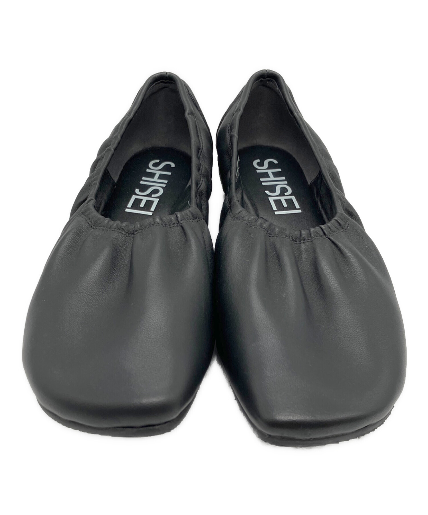 中古・古着通販】SHISEI (シセイ) GATHER BALLET ブラック サイズ:37