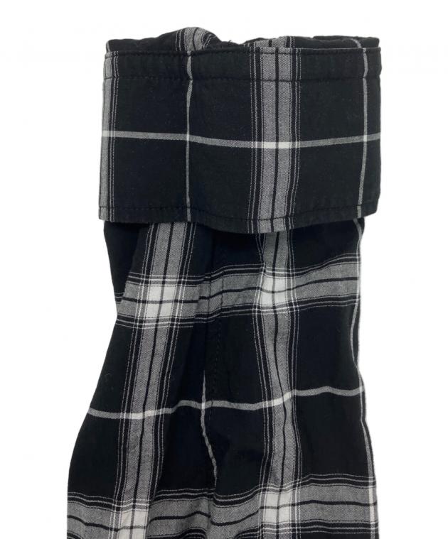 中古・古着通販】BALENCIAGA (バレンシアガ) バックロゴチェックシャツ