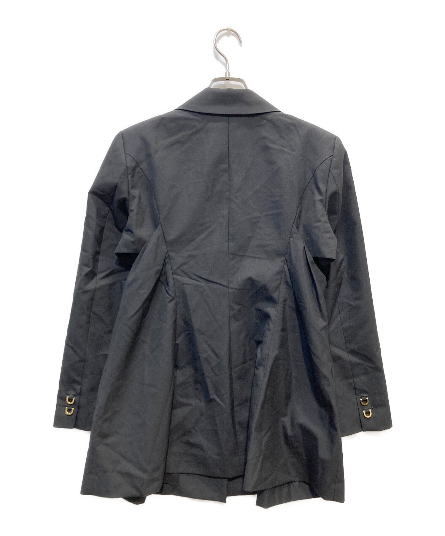 中古・古着通販】MURRAL (ミューラル) Peephole jacket ブラック