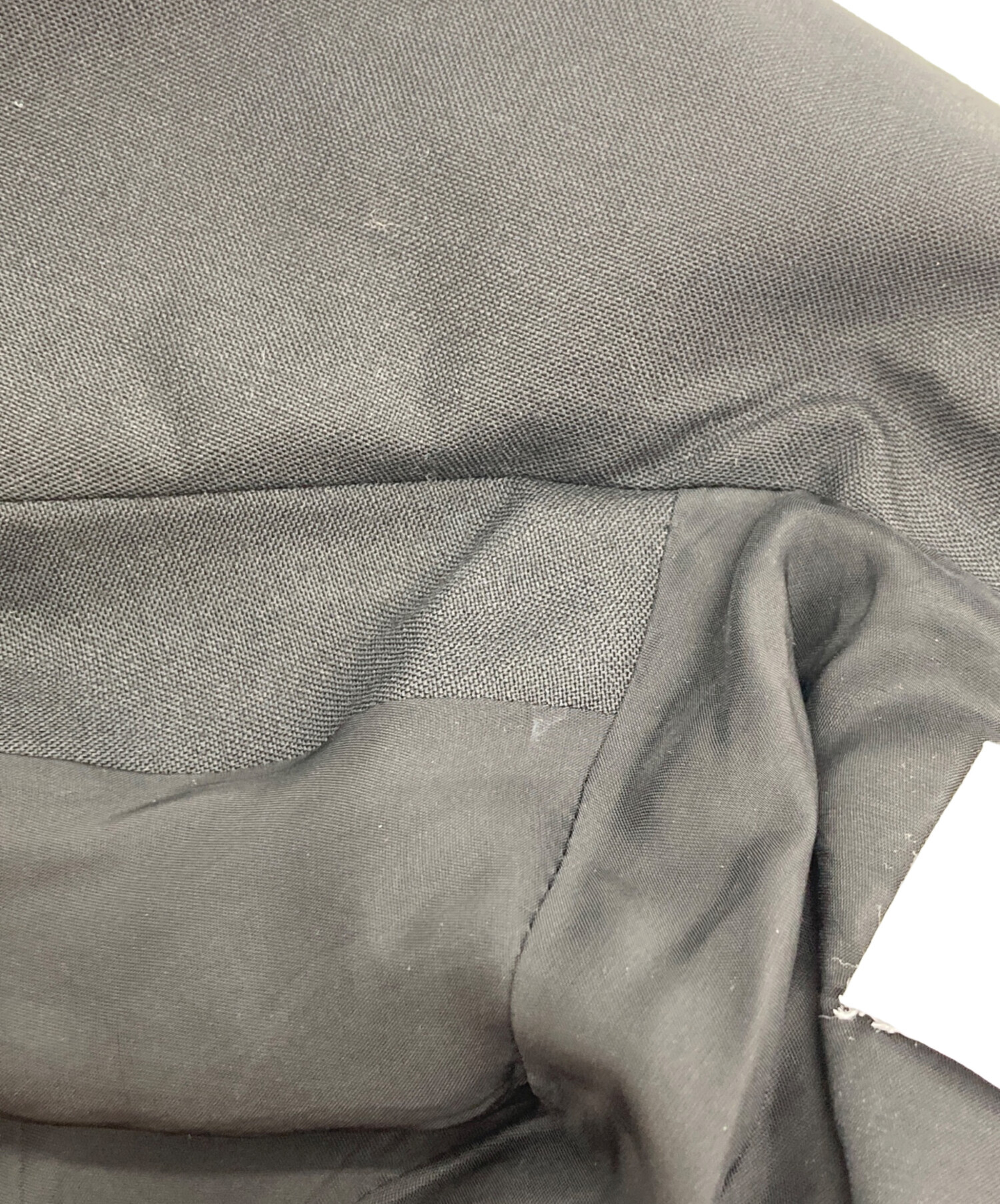 中古・古着通販】MURRAL (ミューラル) Peephole jacket ブラック