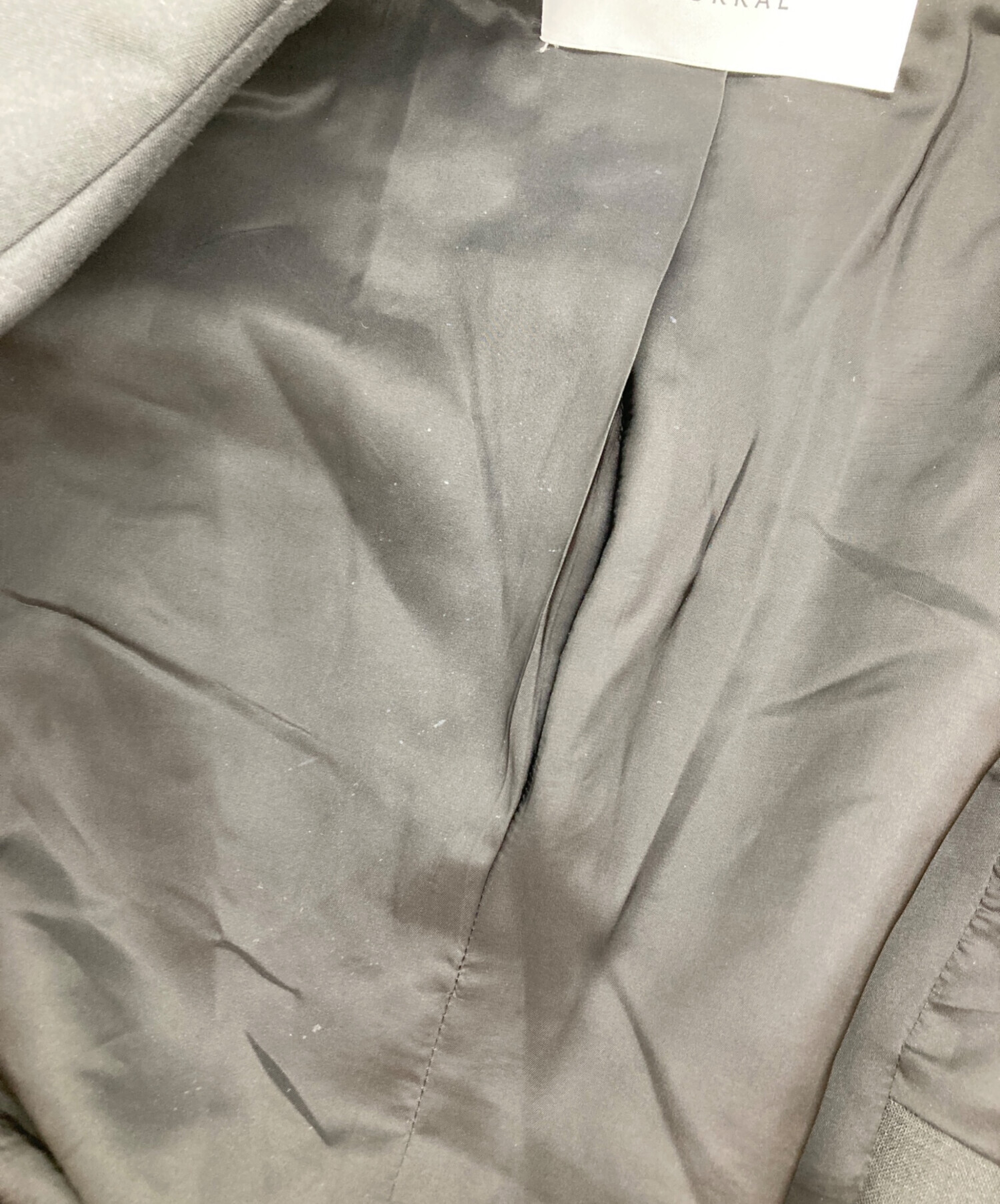 中古・古着通販】MURRAL (ミューラル) Peephole jacket ブラック