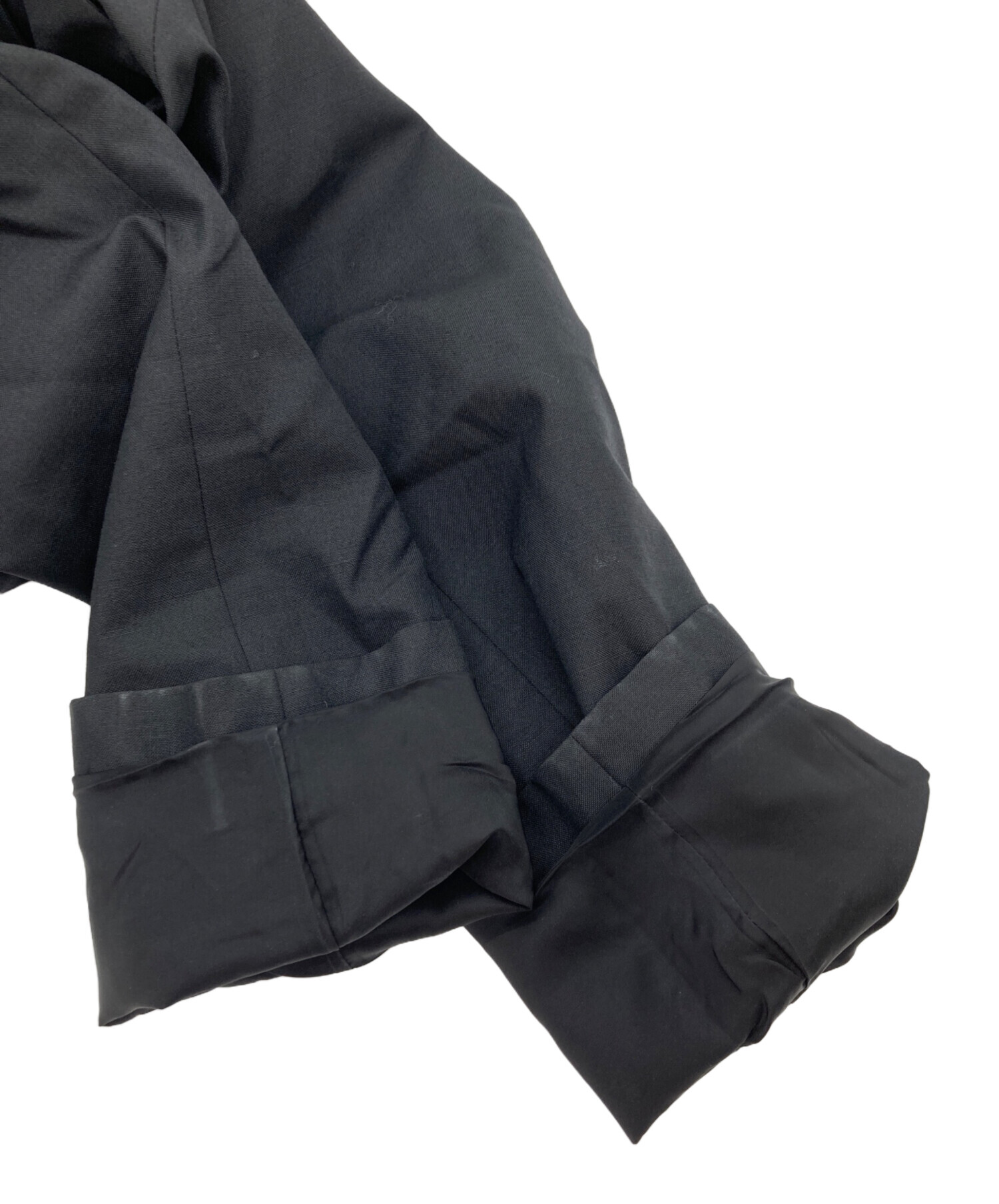 中古・古着通販】MURRAL (ミューラル) Peephole jacket ブラック