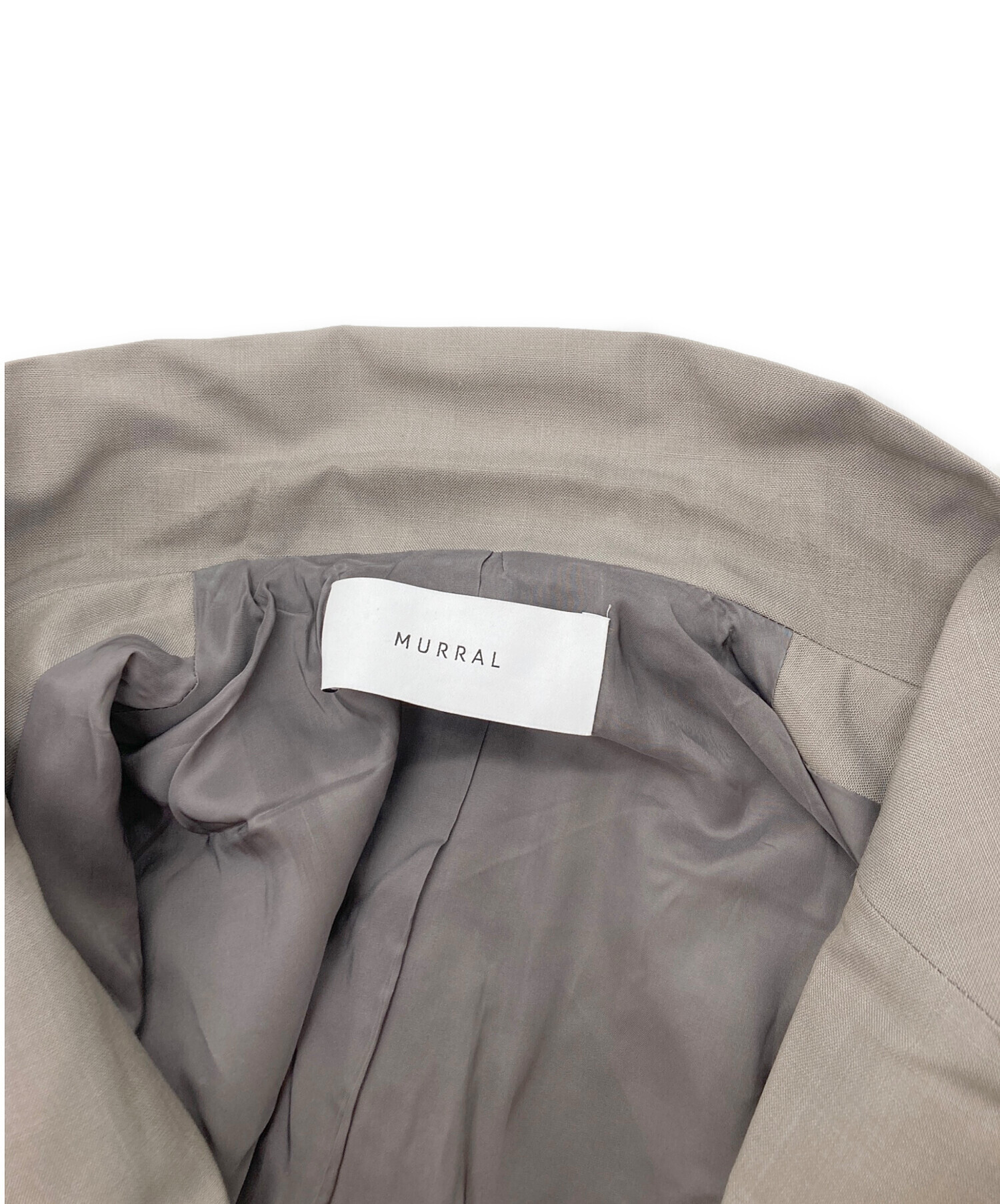 現行・新品タグ★MURRAL Peephole jacket グレー M 春夏 Peephole jacket (Gray)