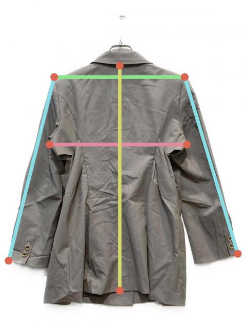 現行・新品タグ★MURRAL Peephole jacket グレー M 春夏 Peephole jacket (Gray)