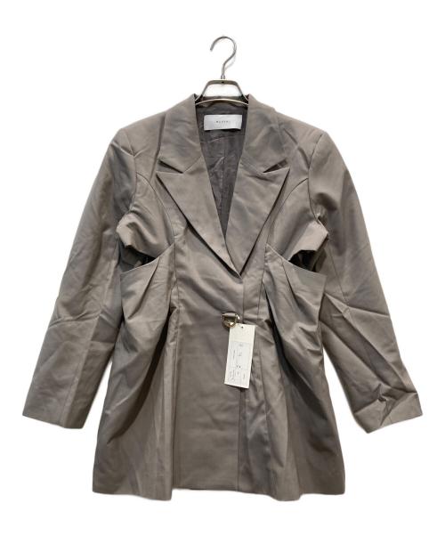 中古・古着通販】MURRAL (ミューラル) Peephole jacket グレー サイズ