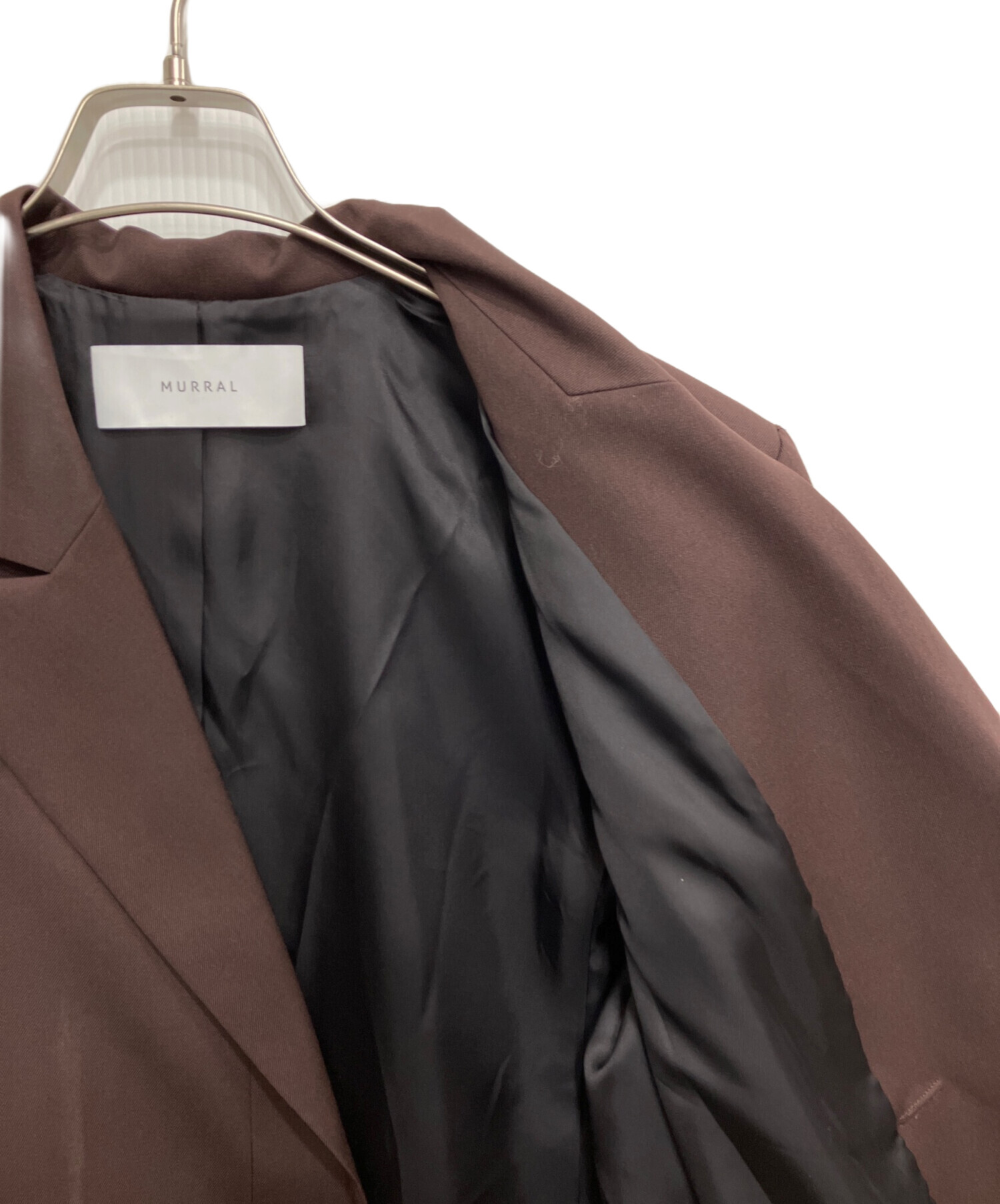 murral ミューラル　ジャケット　ブラウン 中古・古着通販】MURRAL (ミューラル) 