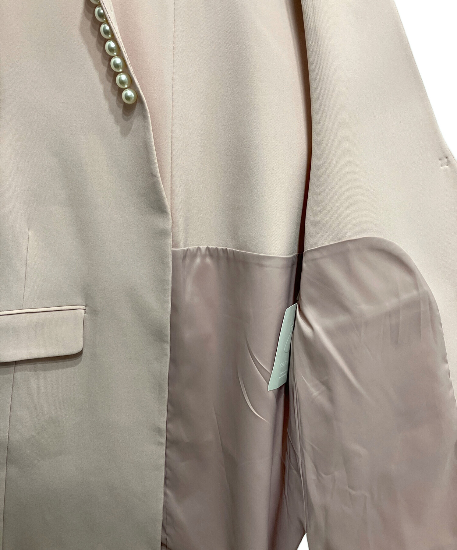 中古・古着通販】CELFORD (セルフォード) パールネックロングジレ