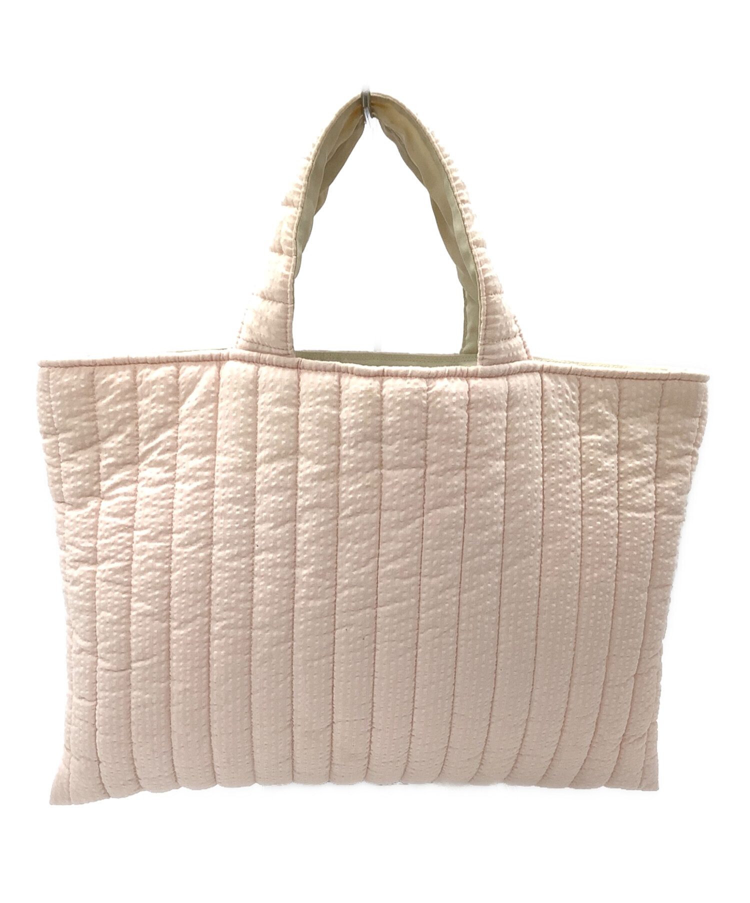 モジョカマー【Mojocamar】 メッシュバッグ　ピンク 中古・古着通販】mojocamar (モジョカマー) バレエ刺繍トートバッグ