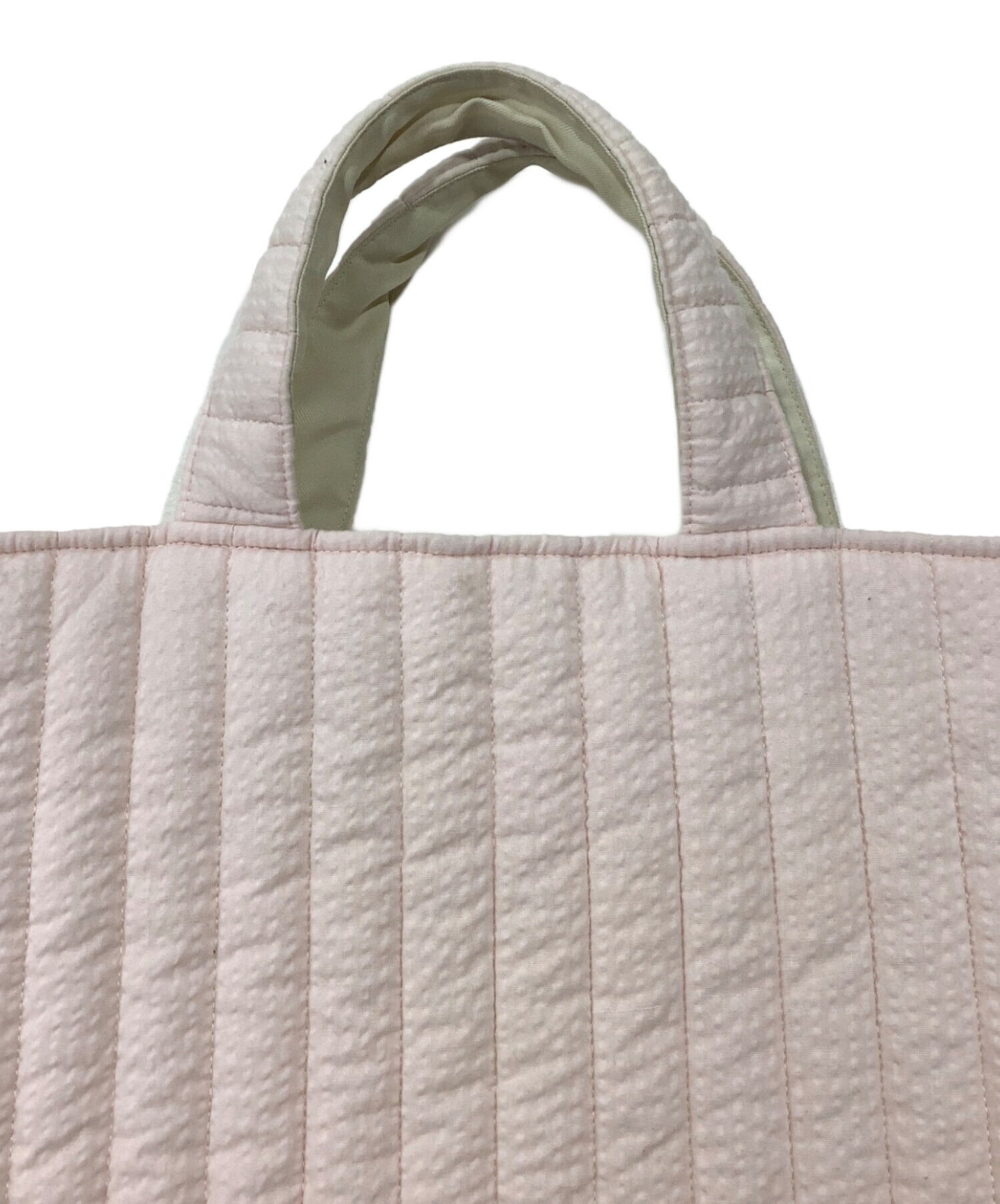 モジョカマー【Mojocamar】 メッシュバッグ　ピンク 中古・古着通販】mojocamar (モジョカマー) バレエ刺繍トートバッグ