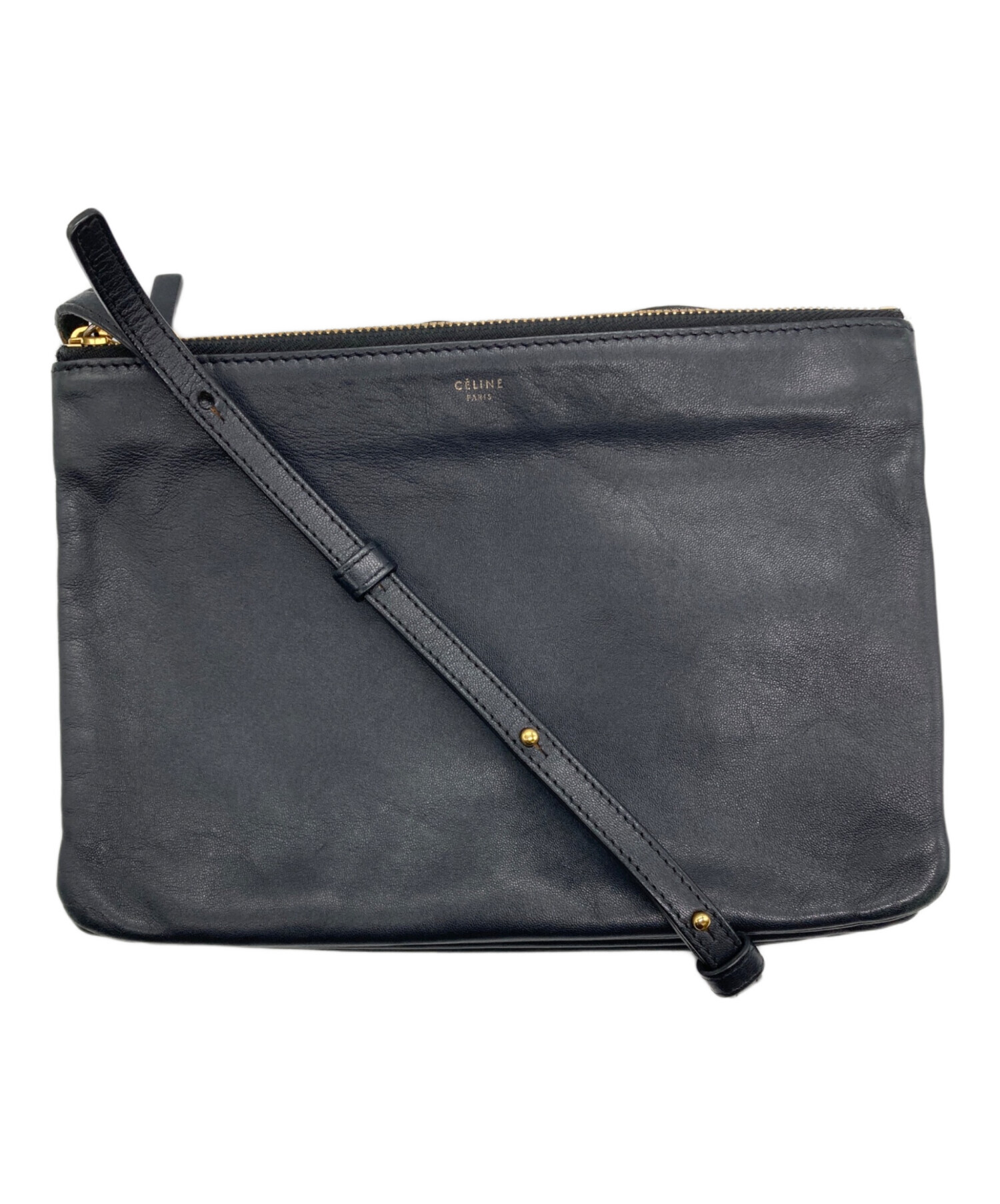 中古・古着通販】CELINE (セリーヌ) ショルダーバッグ トリオラージ